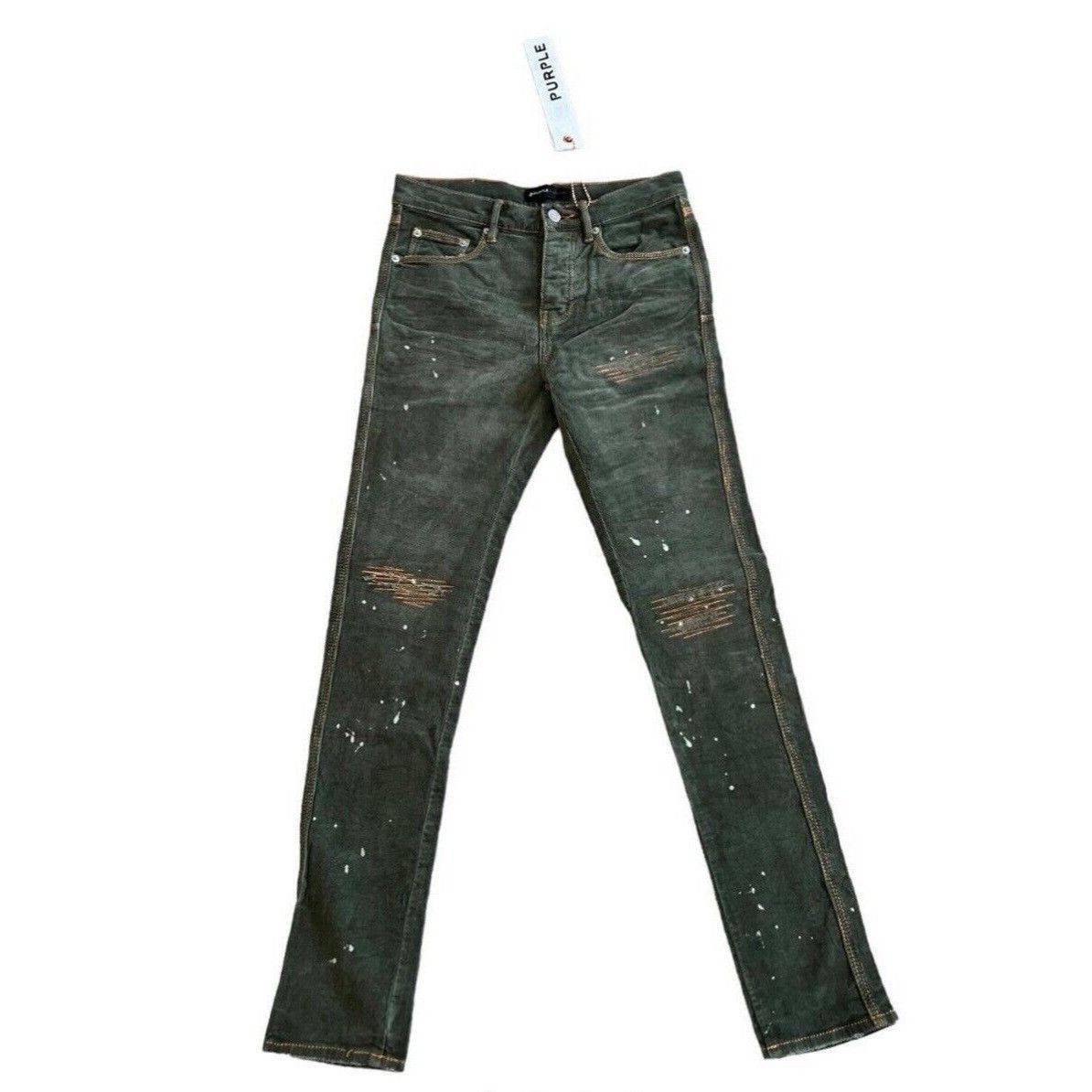 Purple Brand Purple Brand Jeans Mens Slim Fit P001 $295 Forest Size 30/30 Size US 30 / EU 46 - 1 Thumbnail