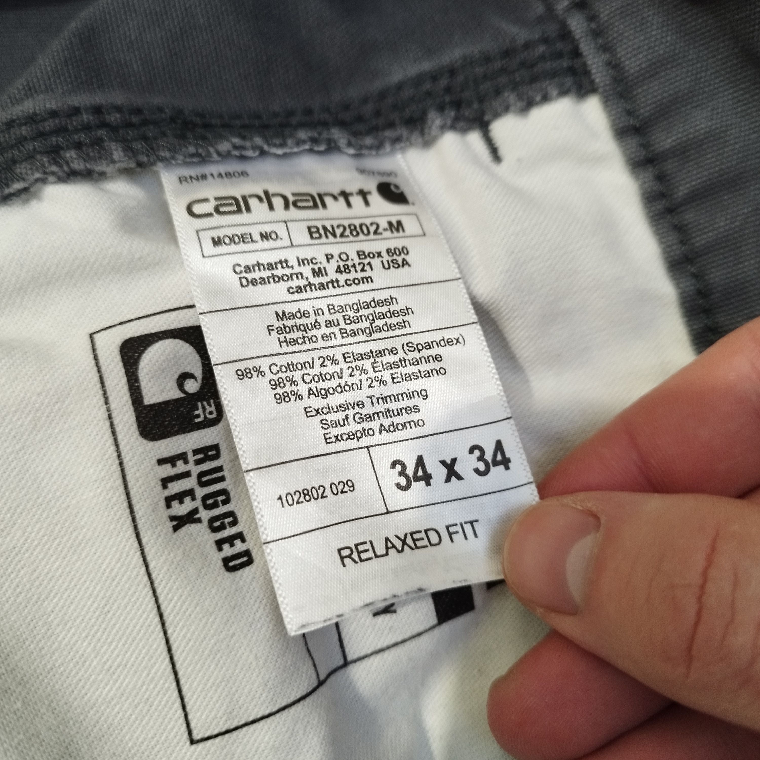 Carhartt Carhartt workwear double knee Carpenter Pants Relaxed fit Size US 34 / EU 50 - 18 Thumbnail
