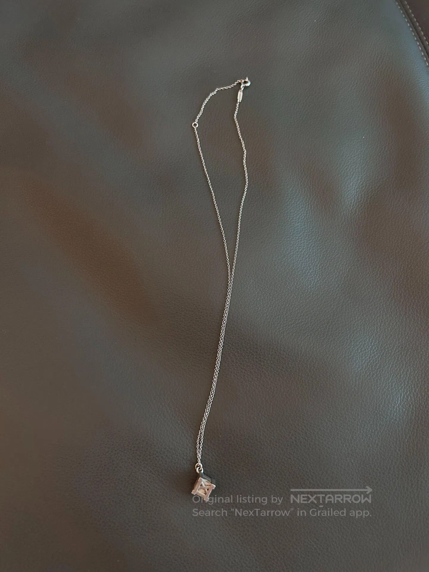 Tiffany & Co. Tiffany Roman Numeral Necklace in Silver. Size ONE SIZE - 1 Thumbnail