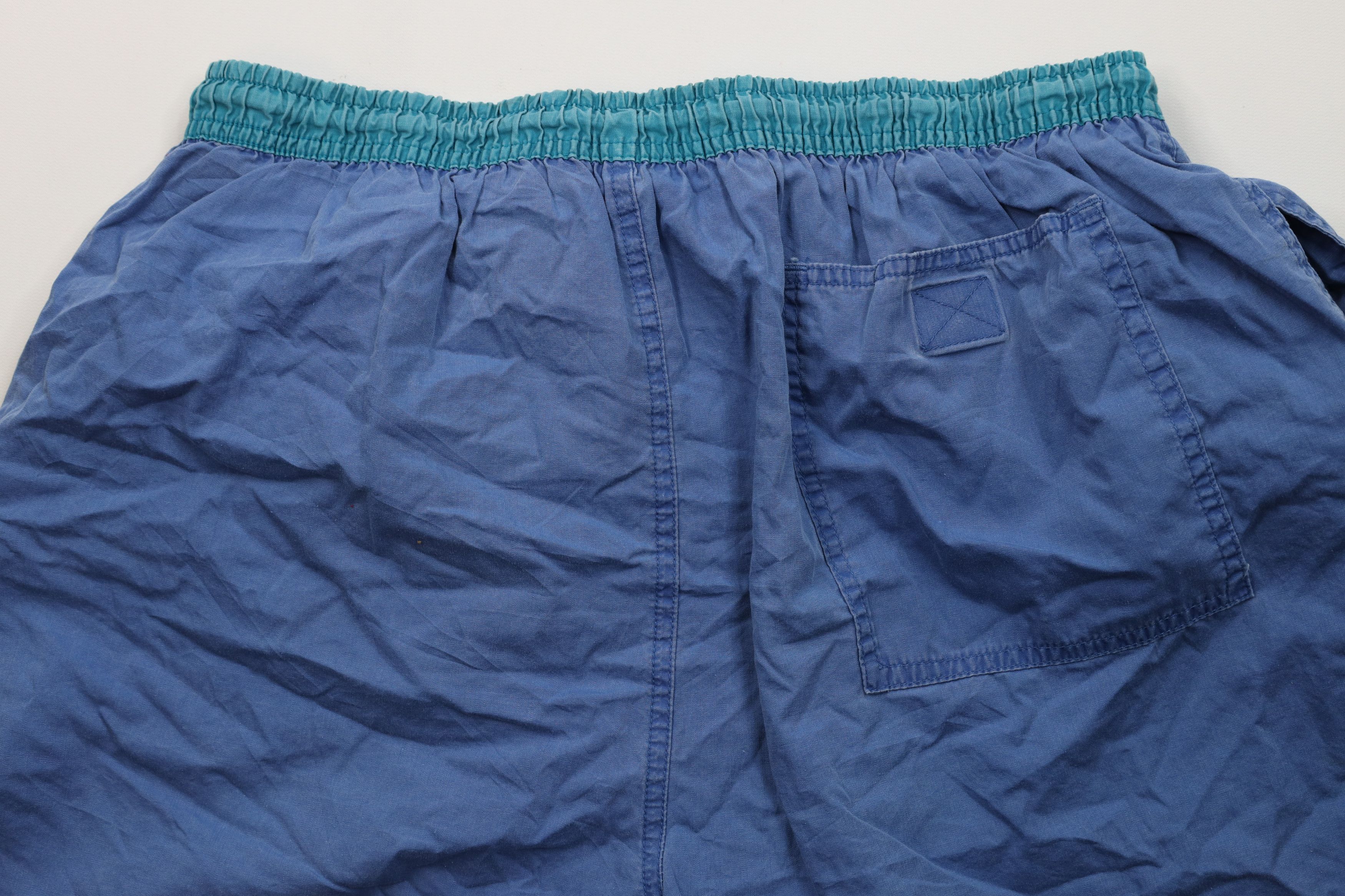 Vintage Vintage 90s Streetwear Blank Above Knee Lined Shorts Trunks Size US 34 / EU 50 - 10 Thumbnail