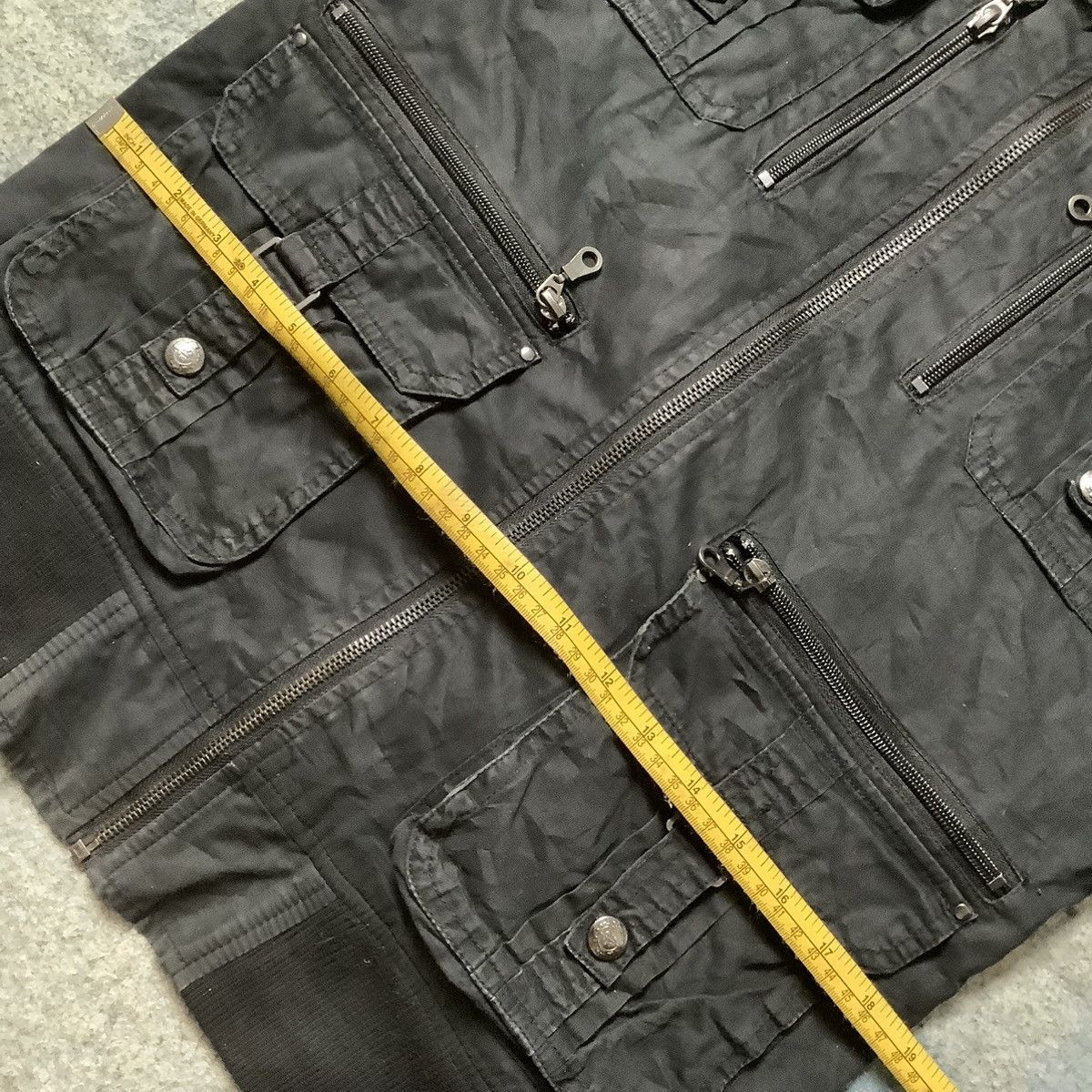 14th Addiction 2000's BarebackRealdress Multipocket Bondage Jacket Size US L / EU 52-54 / 3 - 16 Thumbnail