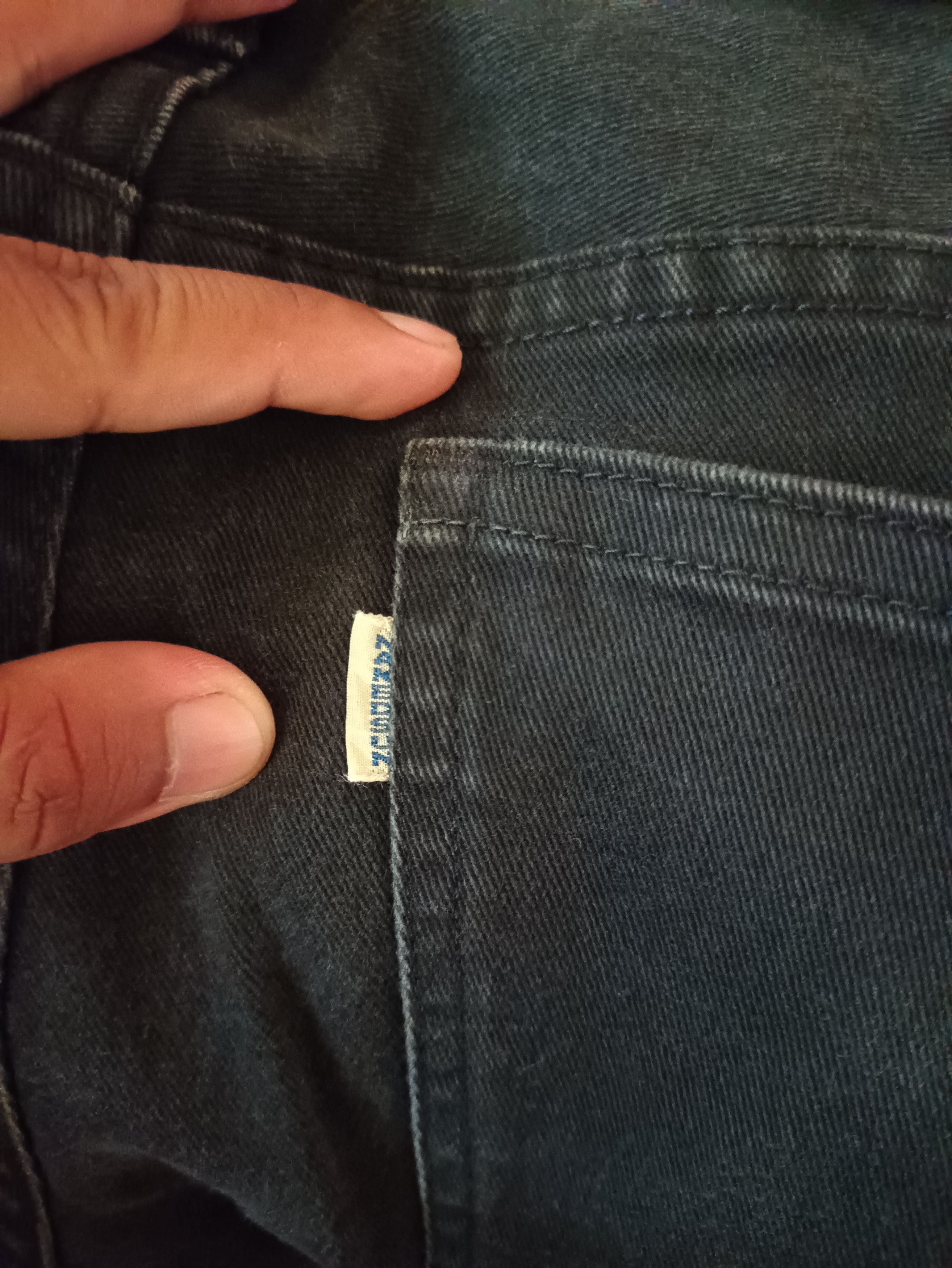 Japanese Brand Nakedsun Redline selvedge black denim pants Size US 30 / EU 46 - 11 Thumbnail