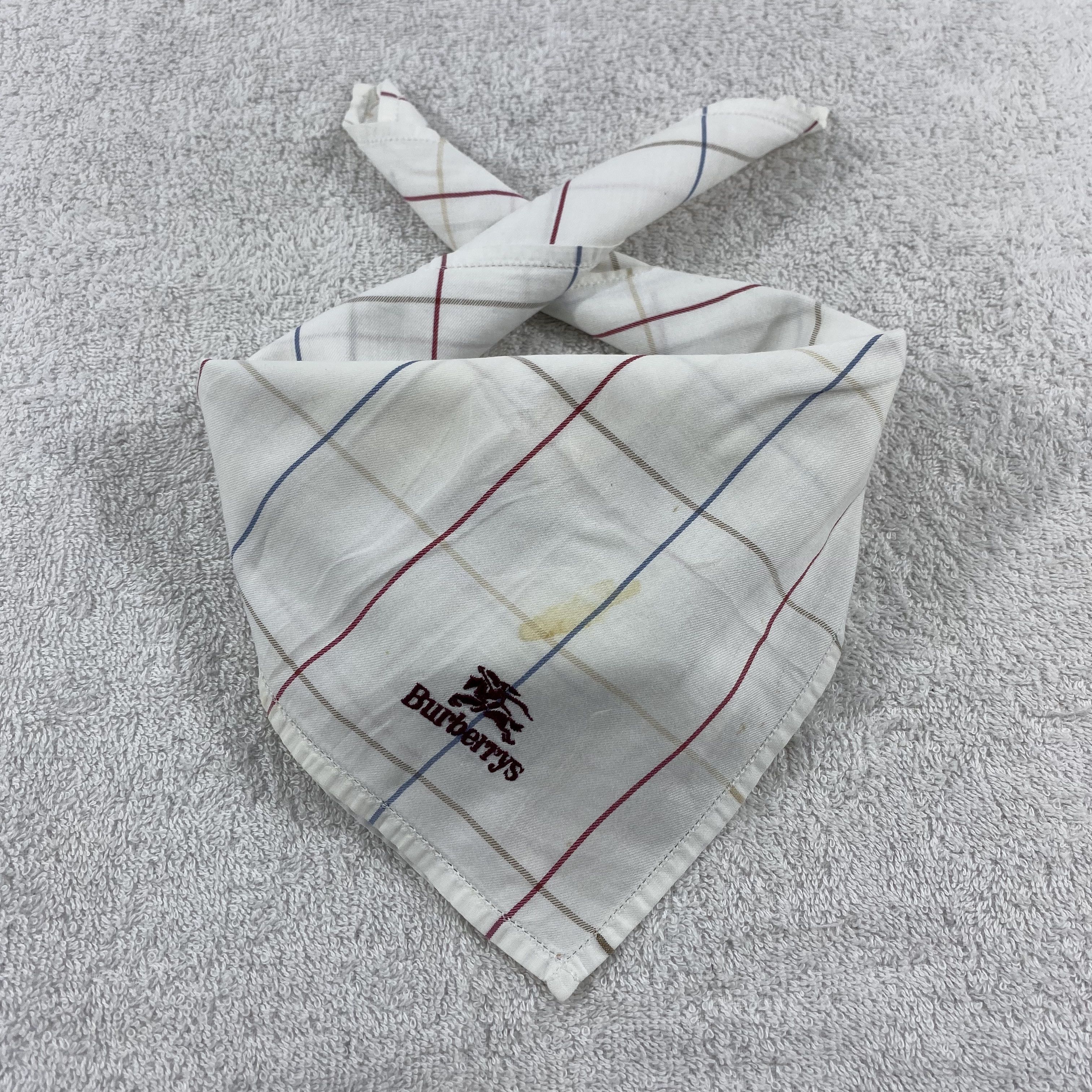 Burberry × Vintage Burberry Handkerchief / Neckerchief / Bandana Size ONE SIZE - 1 Thumbnail