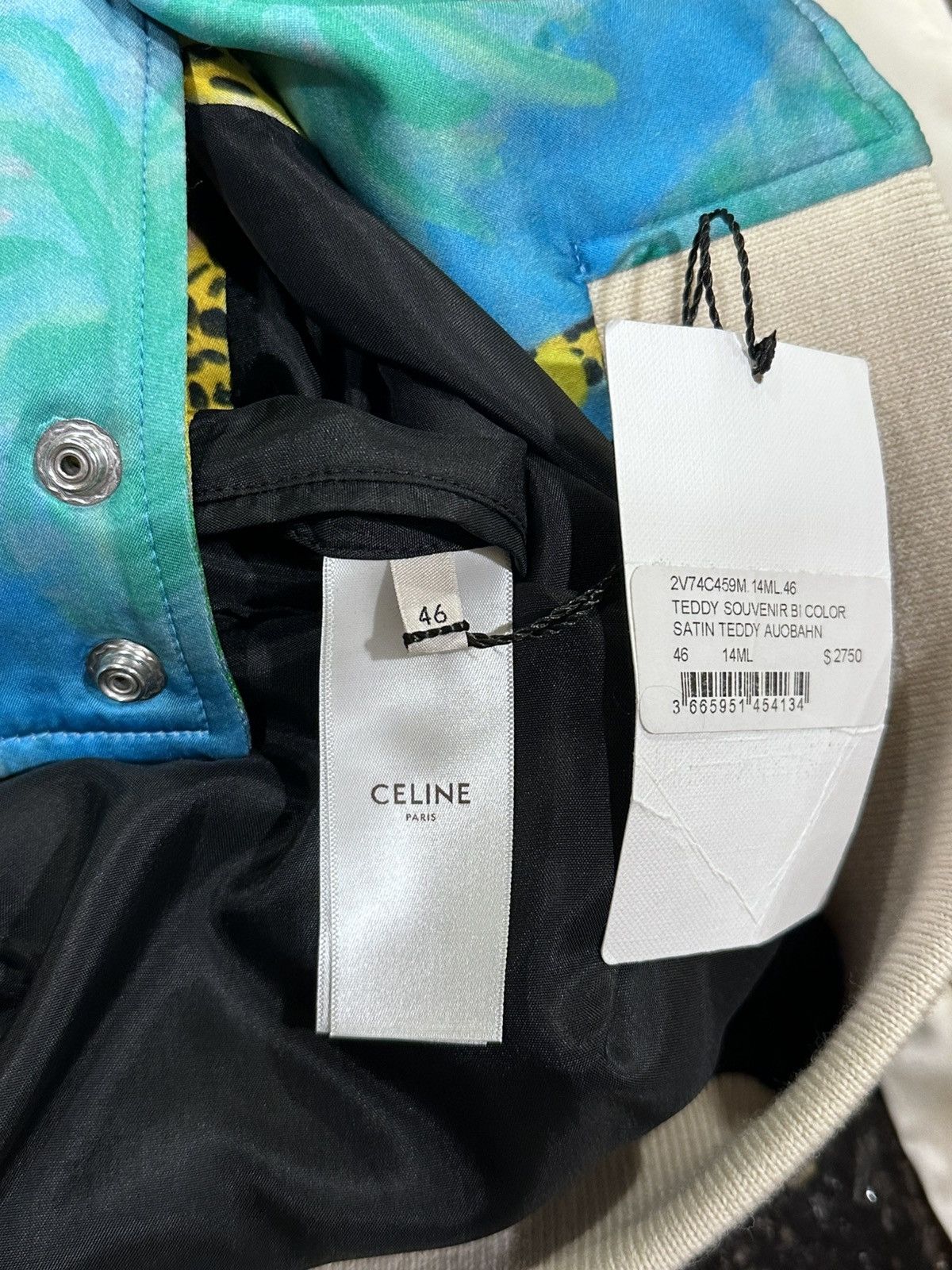 Celine Celine x Hedi x Tyson Reed SS21 Hawaiian Souvenir Jacket Size US M / EU 48-50 / 2 - 15 Thumbnail