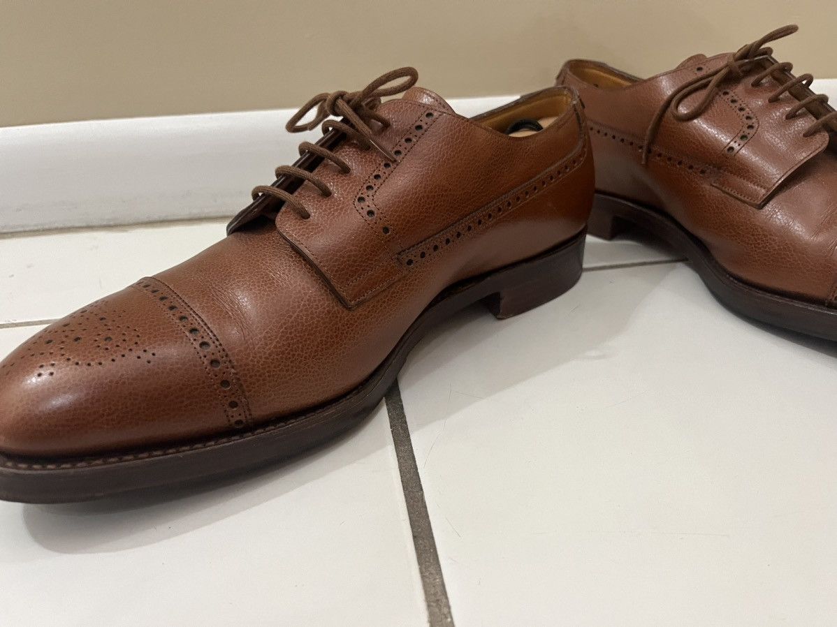 John Lobb John Lobb Brown Leather Oxfords Size US 11.5 / EU 44-45 - 5 Thumbnail