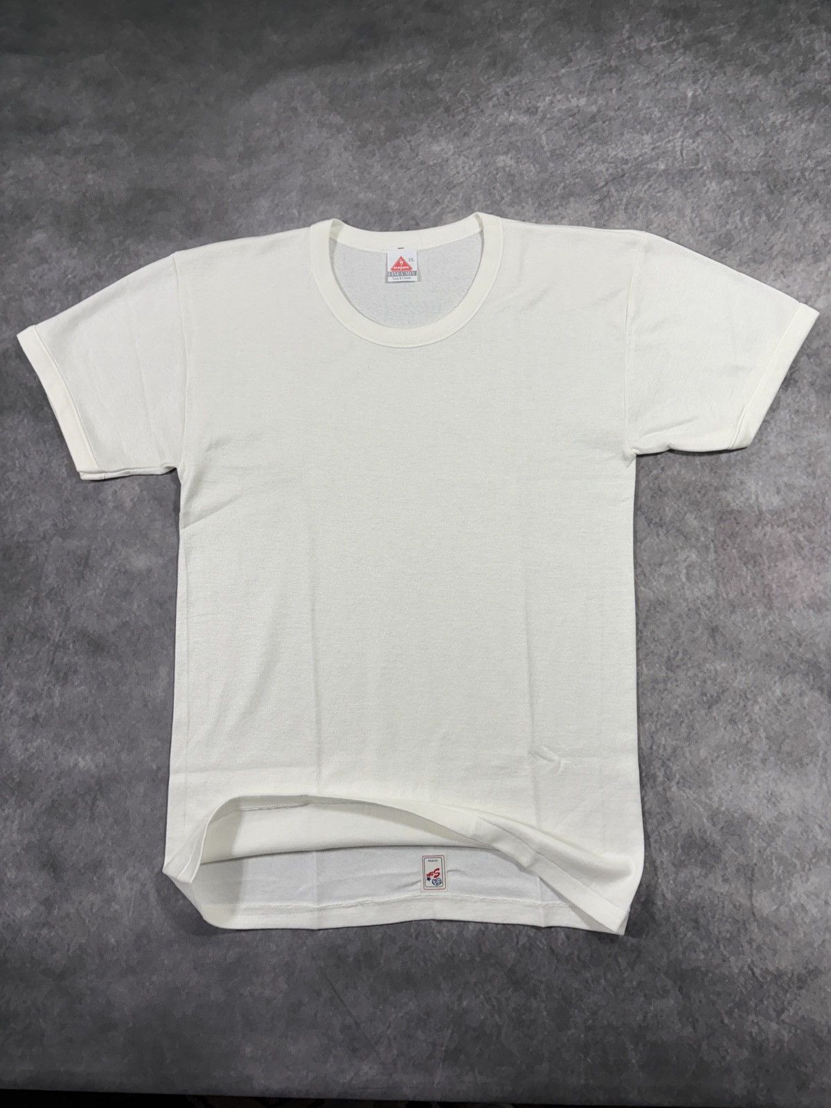 Vintage Italian Double Layer Knit T-Shirt Vintage Undershirt Thermal Size US L / EU 52-54 / 3 - 2 Thumbnail