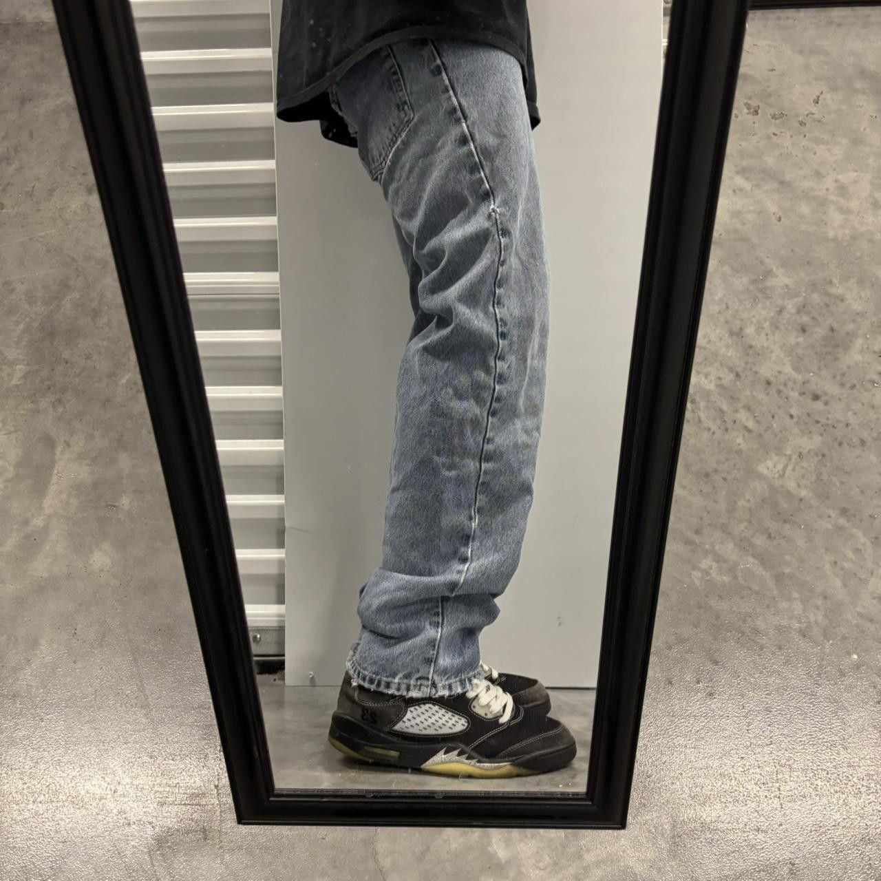 Japanese Brand × Vintage Crazy Vintage Y2K/2000s Grunge Light Wash Distressed Denim Jeans! Size US 28 / EU 44 - 2 Thumbnail