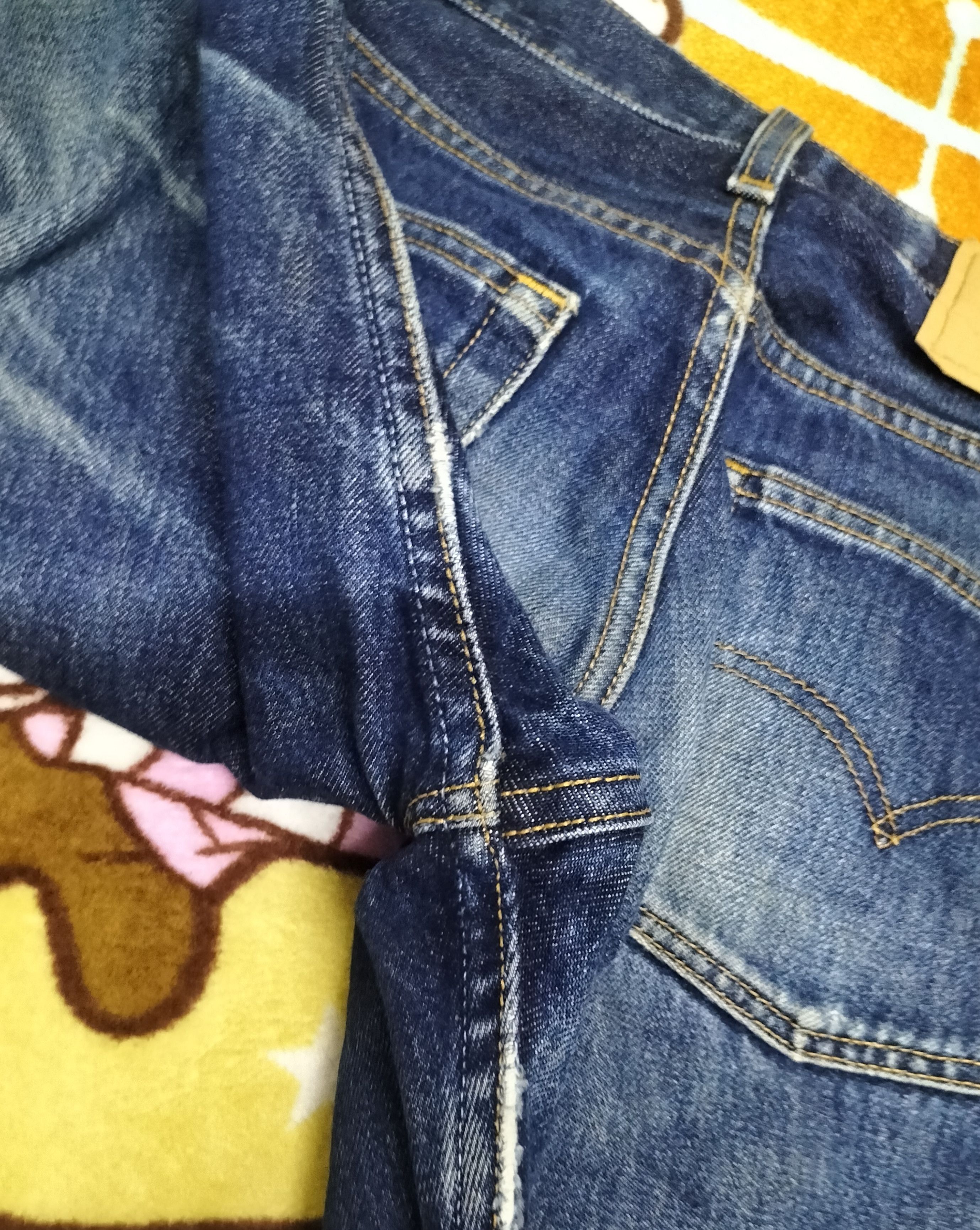 Levi's Vintage Clothing Vintage Levis 501xx natural fade distressed jeans Size US 29 - 8 Thumbnail