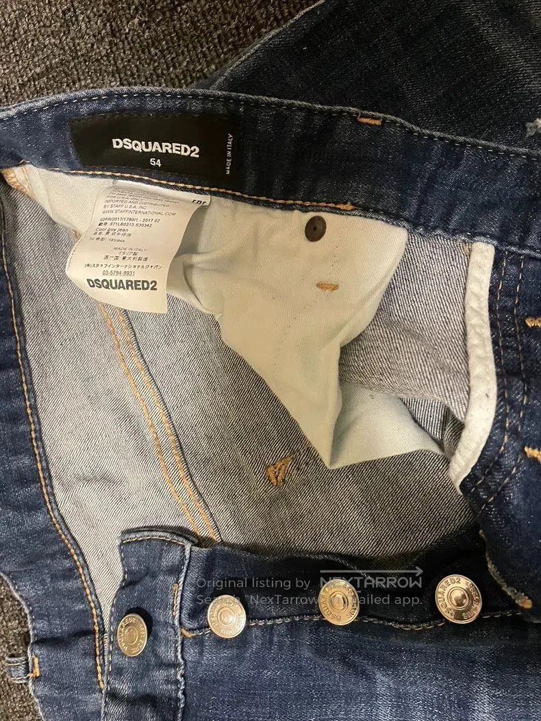 Dsquared2 Dsquared2 Italian Denim Jeans. Size US 36 / EU 52 - 5 Thumbnail