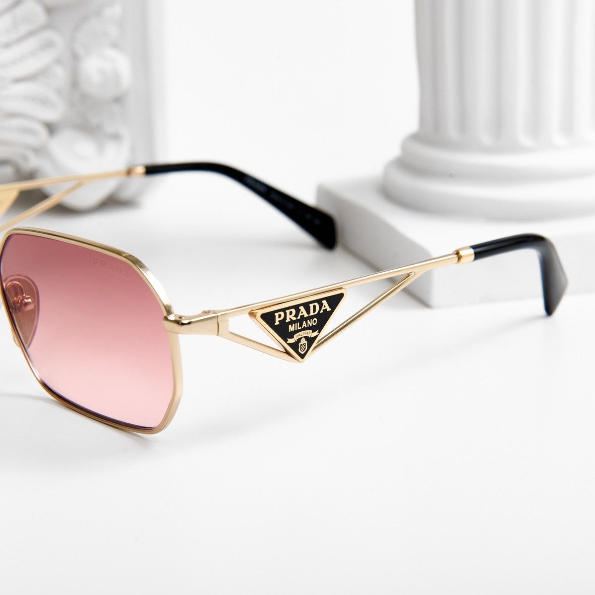 Prada PRADA 0PR A51S 5AK40C SUNGLASSES Size ONE SIZE - 3 Thumbnail