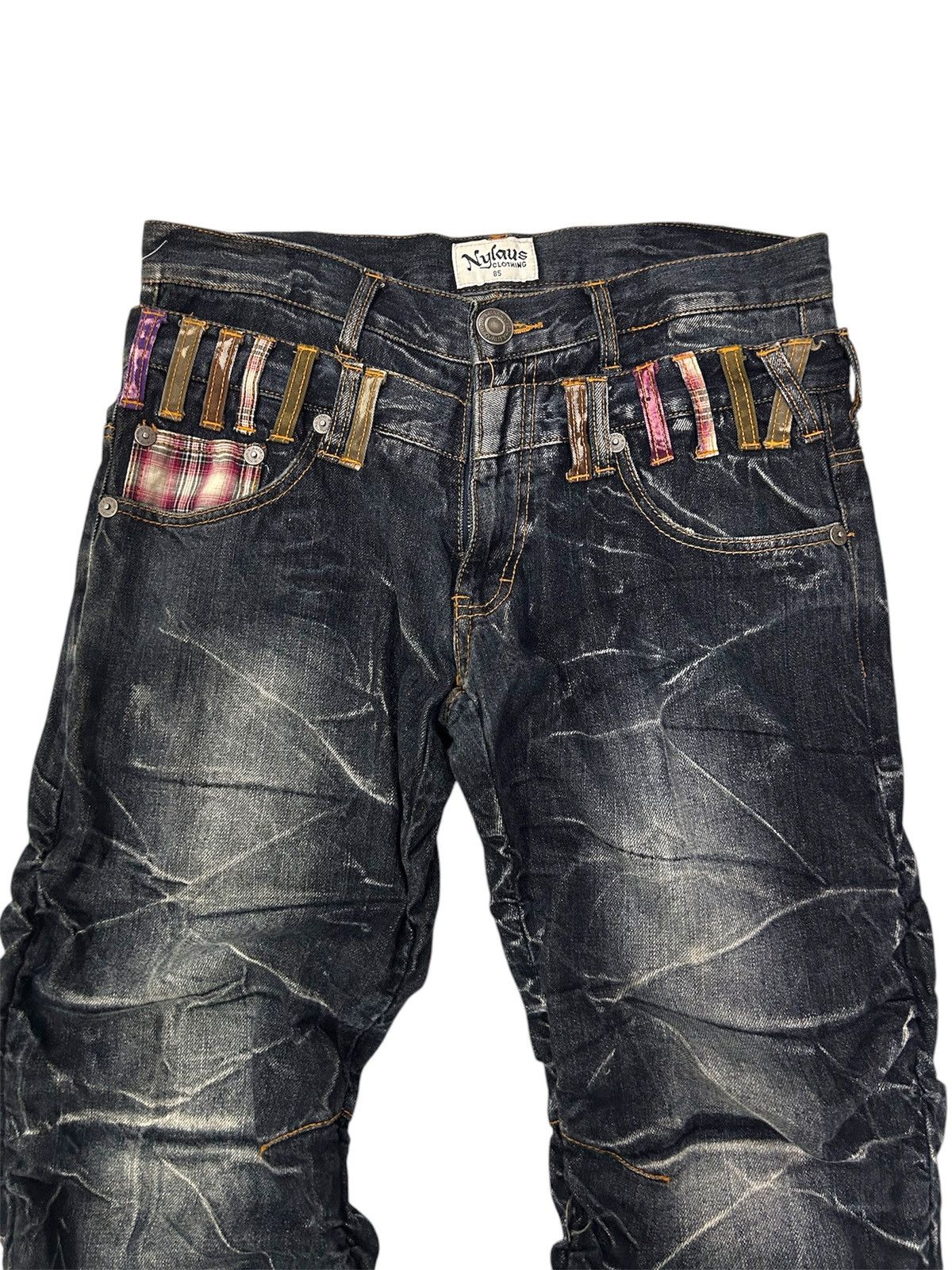 Japanese Brand × Vintage Vintage Nylaus Clothing Japanese Denim Streetstyle Jeans Size US 33 - 3 Thumbnail