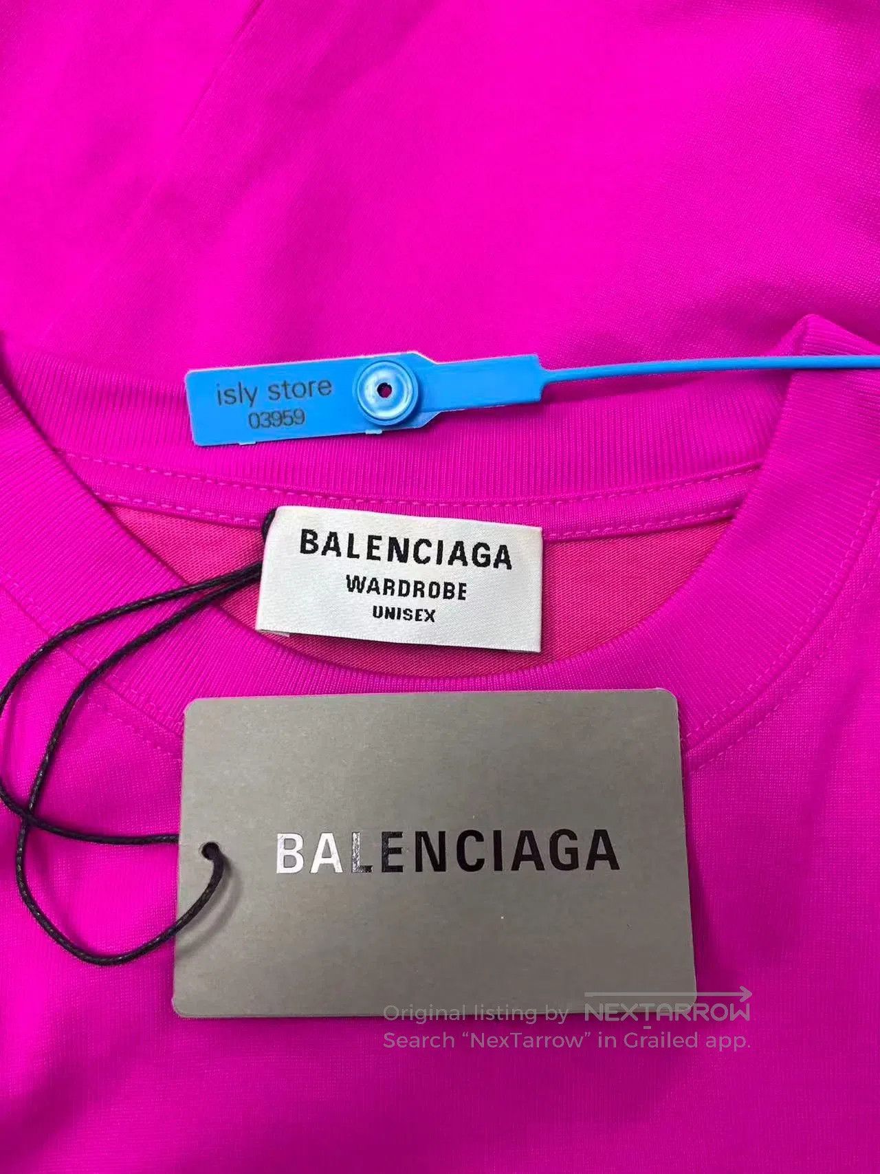 Balenciaga Balenciaga Logo Print Crew Neck T-Shirt. Size XS / US 0-2 / IT 36-38 - 4 Thumbnail