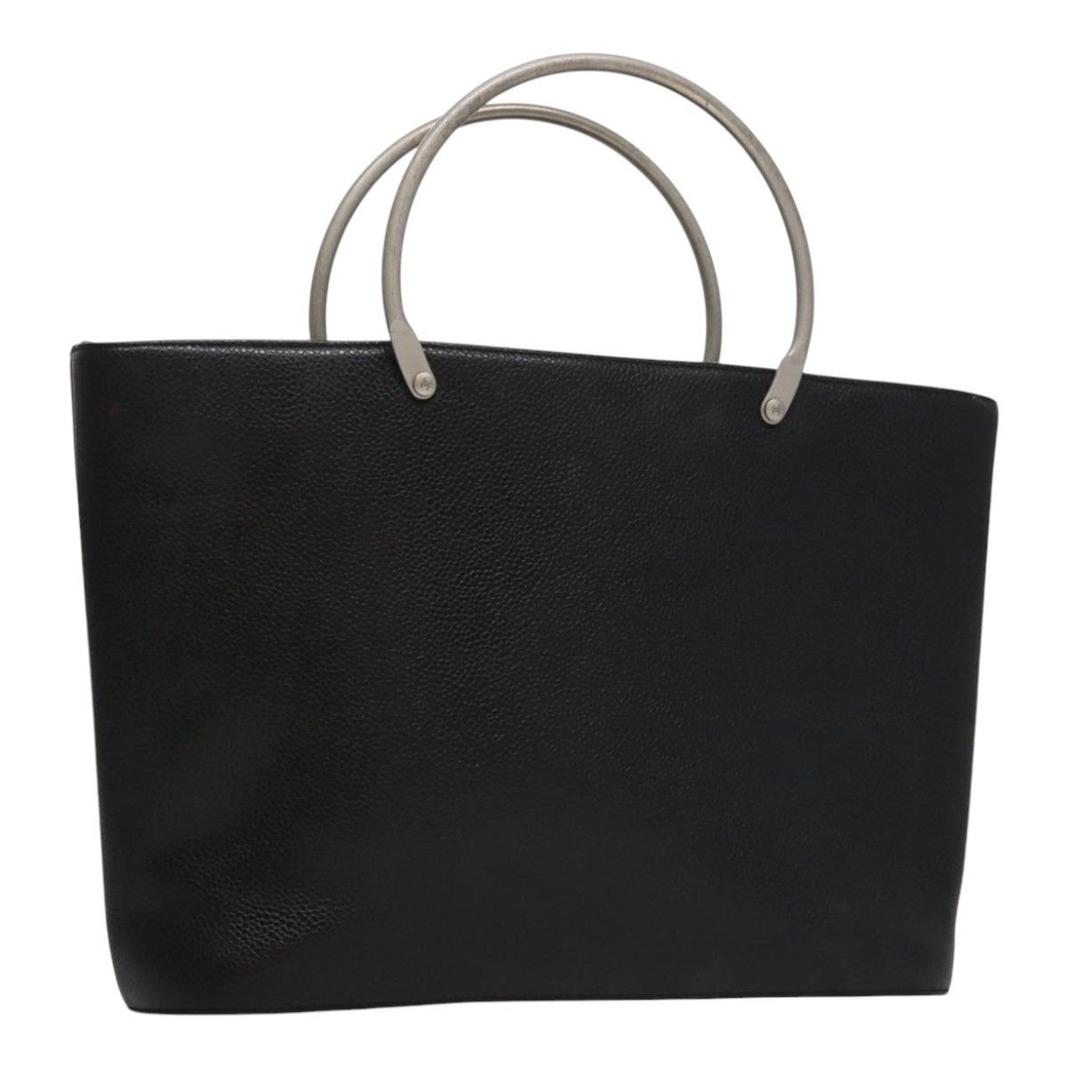 Chanel Chanel Vintage Metal Ring Tote Leather Size ONE SIZE - 1 Thumbnail