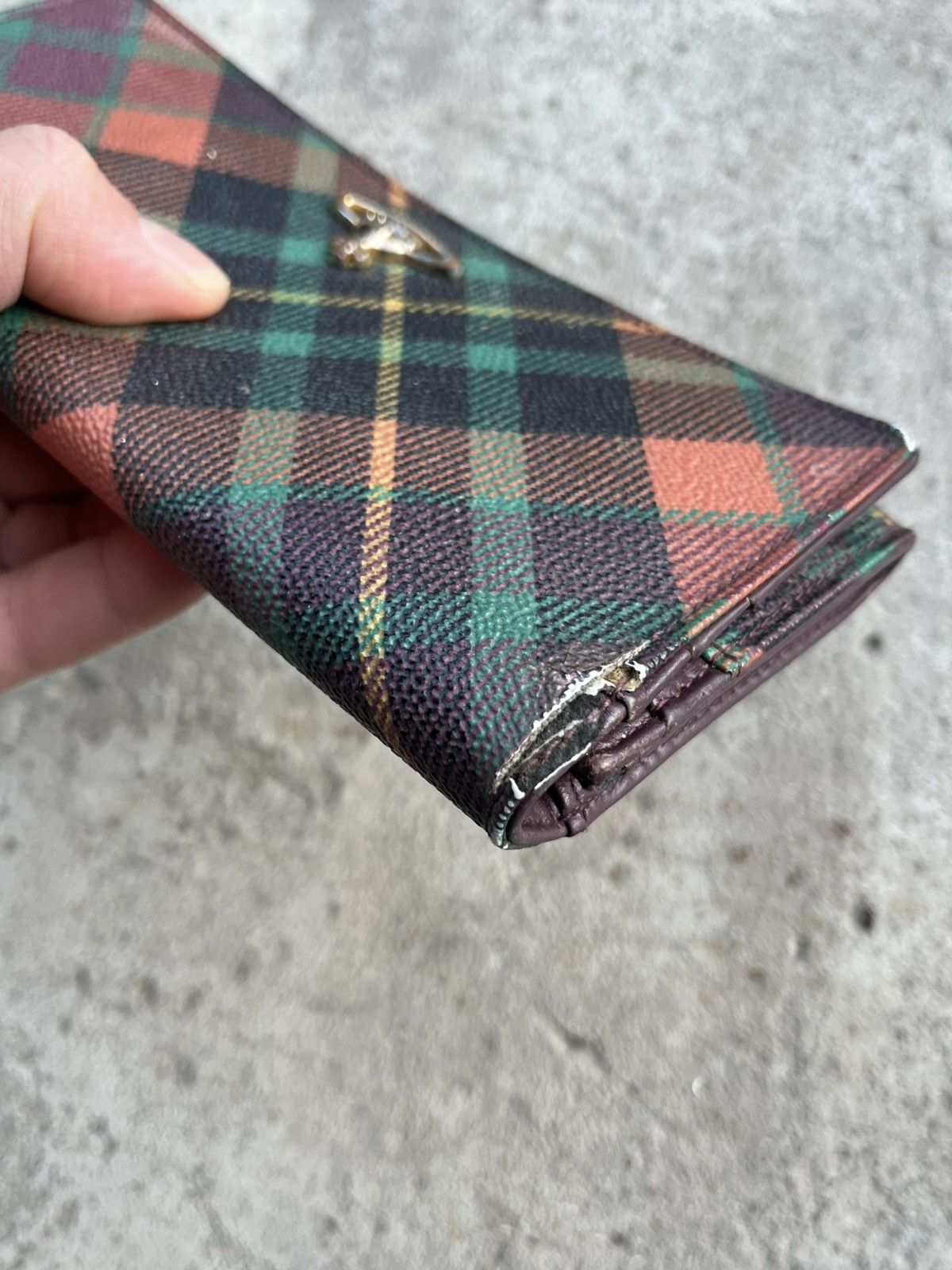 Vivienne Westwood Vintage Vivienne Westwood Leather Orb Logo Monogram Wallet Size ONE SIZE - 12 Thumbnail