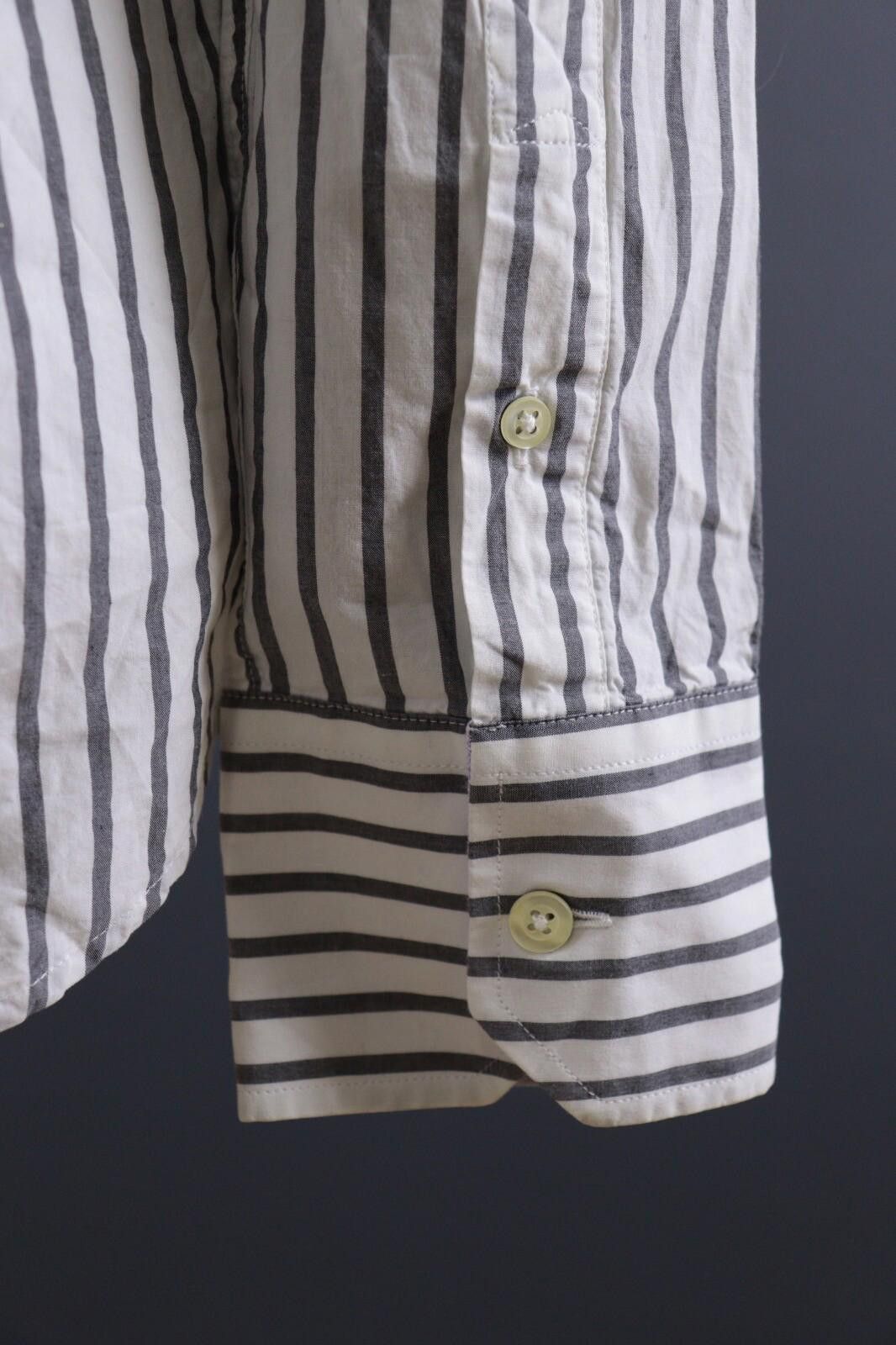 La Martina La Martina Argentina White Stripe Shirt Size L Size US L / EU 52-54 / 3 - 11 Thumbnail