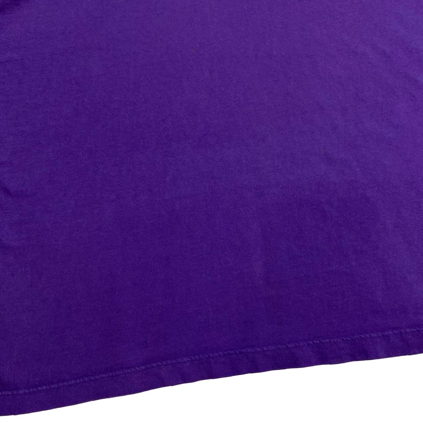 Champion VINTAGE Champion Embroidered Mini Logo Single Stitch T-Shirt XXL Purple 90s Men Shirt Size US XXL / EU 58 / 5 - 2 Thumbnail