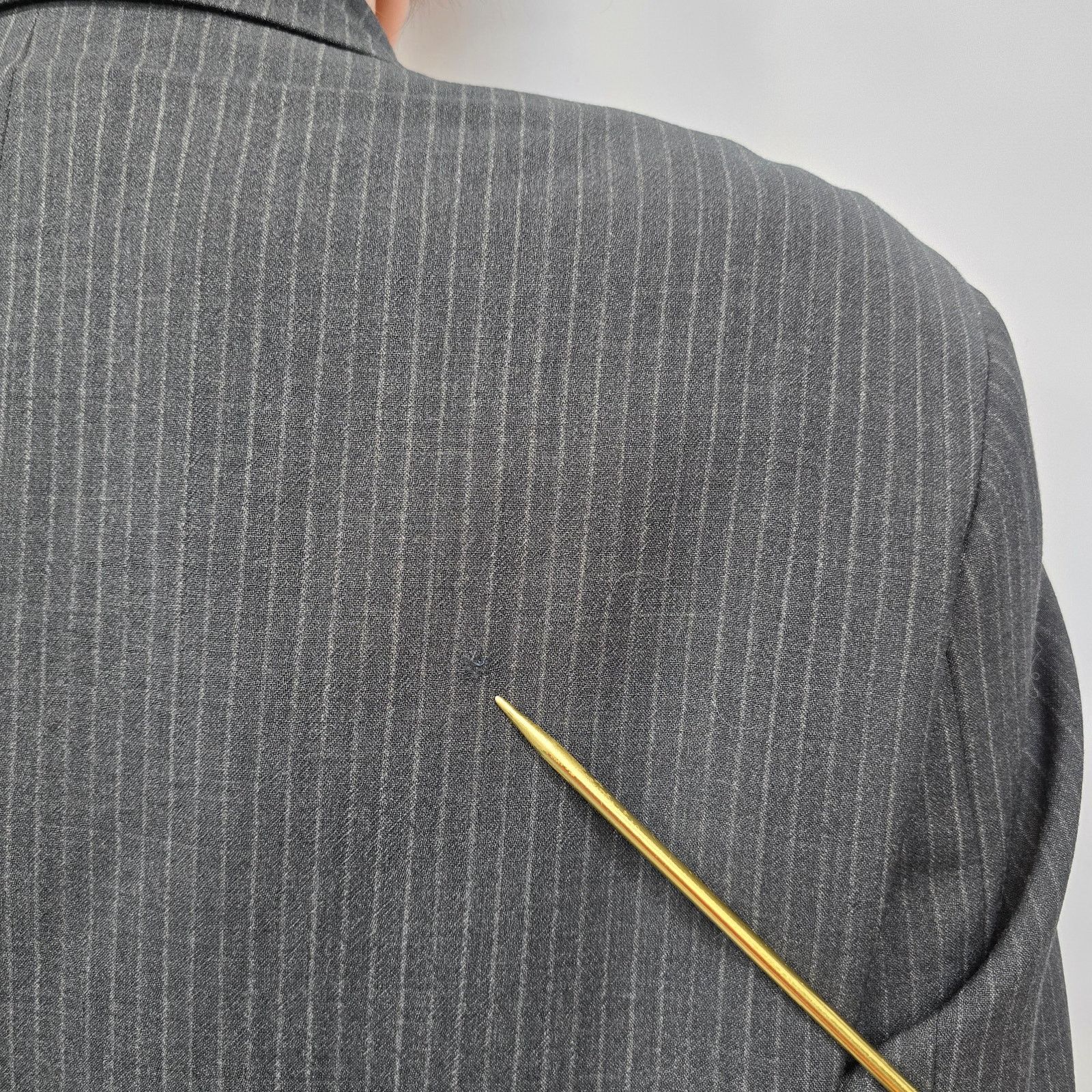 Hugo Boss × Vintage Hugo Boss Einstein Sigma Blazer Jacket Sport Coat 40R Stripe Size 40R - 12 Thumbnail