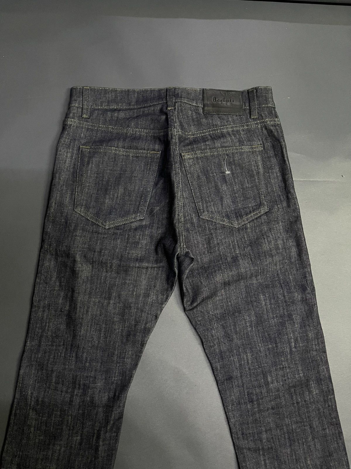 Berluti × Designer × Japanese Brand BERLUTI PARIS DESIGNER ITALY SELVEDGE DENIM JEANS Size US 30 / EU 46 - 10 Thumbnail