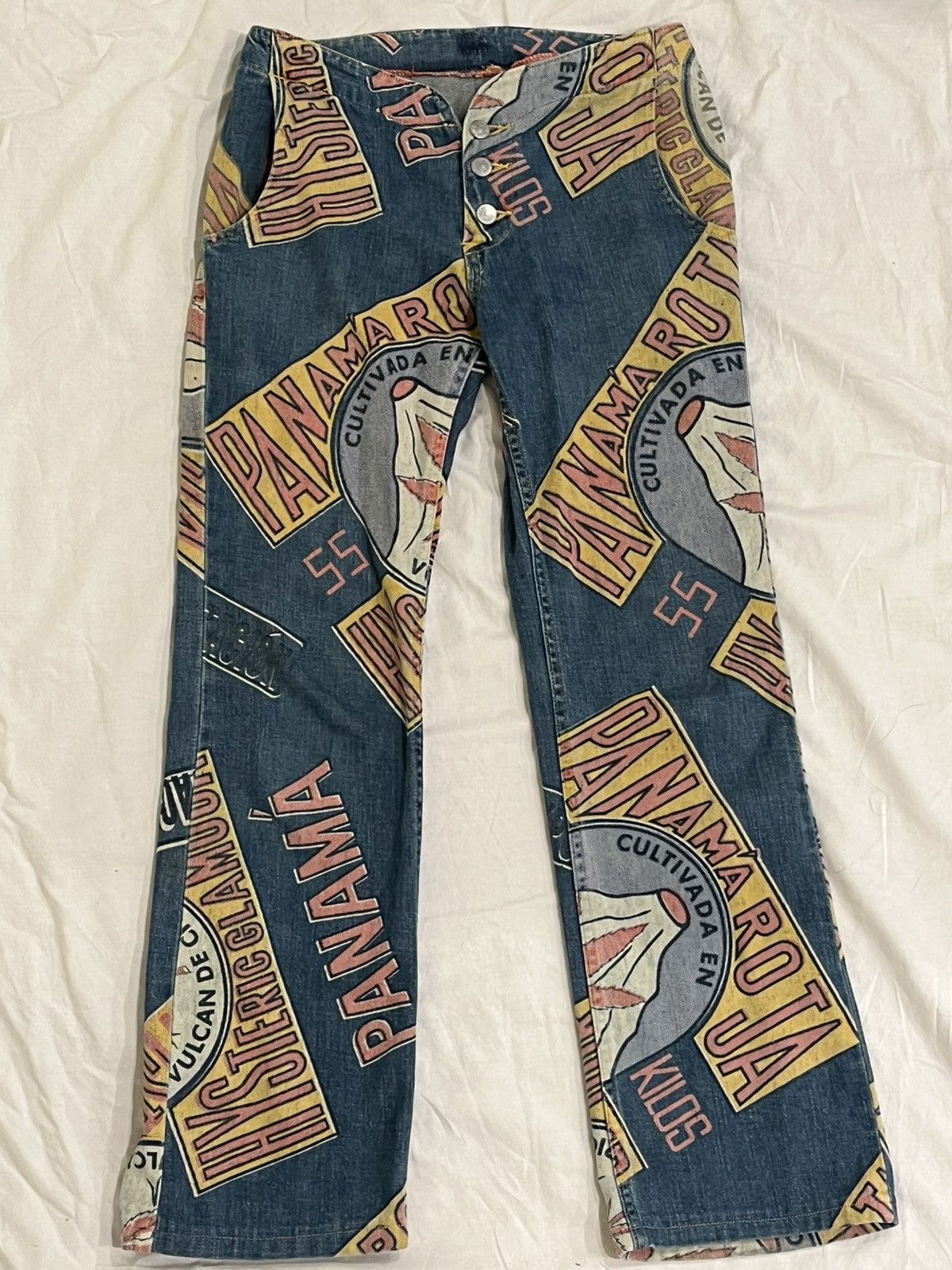 Hysteric Glamour × Vintage 90s Vintage Hysteric Glamour Jeans Size US 27 - 1 Thumbnail