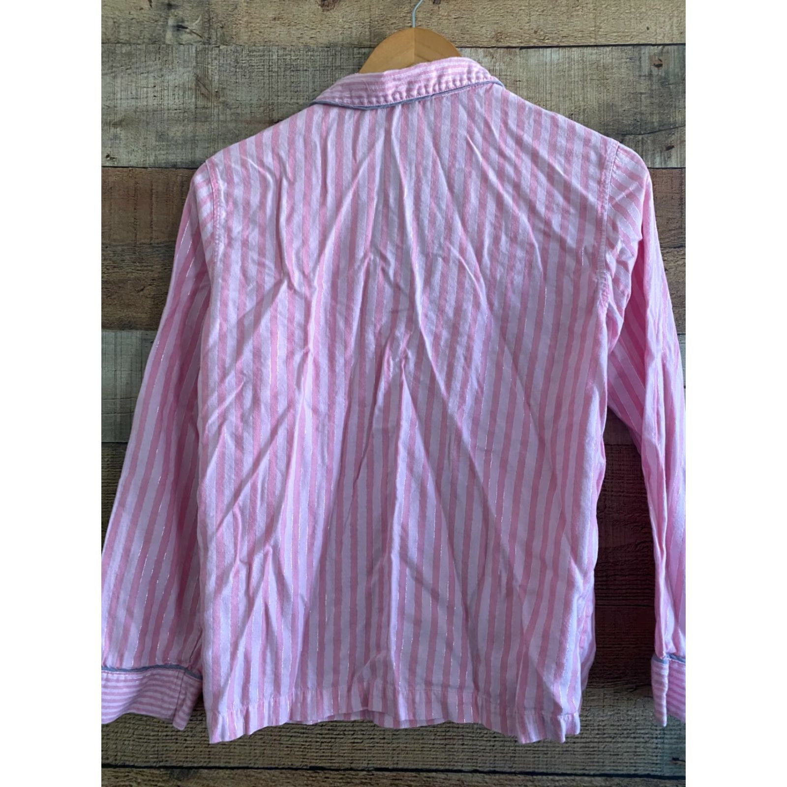 Victoria's Secret Victoria's Secret Women's XS Button Down Top Pajama Sets Pink Sleepwear Long Sleeve Plaid XS Womens Pajama Top Size XS / US 0-2 / IT 36-38 - 2 Thumbnail
