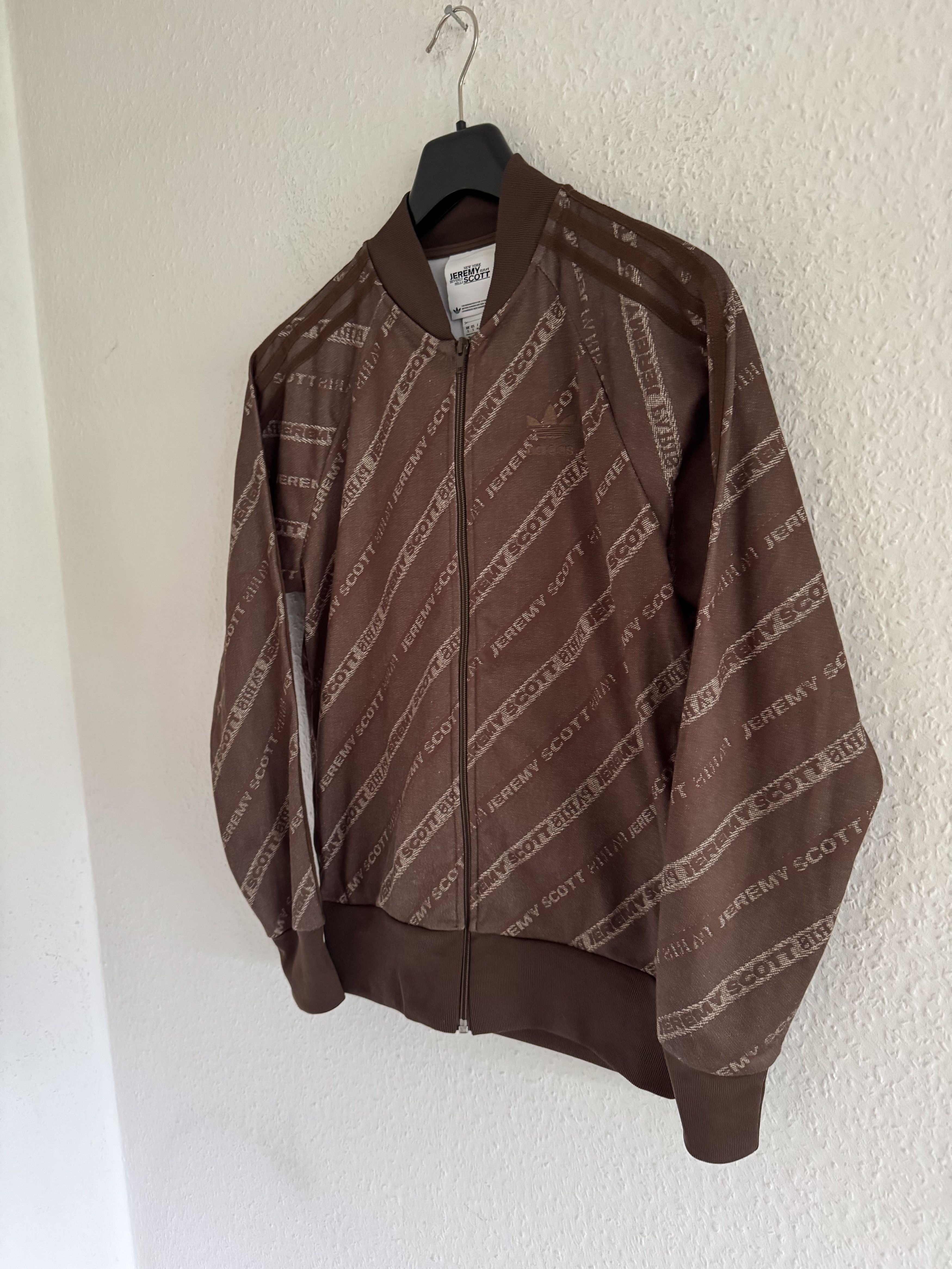 Adidas × Jeremy Scott Logo Tape Track Jacket Size US S / EU 44-46 / 1 - 4 Thumbnail