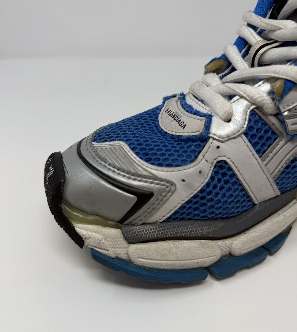 Balenciaga Balenciaga Runner Sneaker Blue/White Size US 10 / EU 43 - 13 Thumbnail