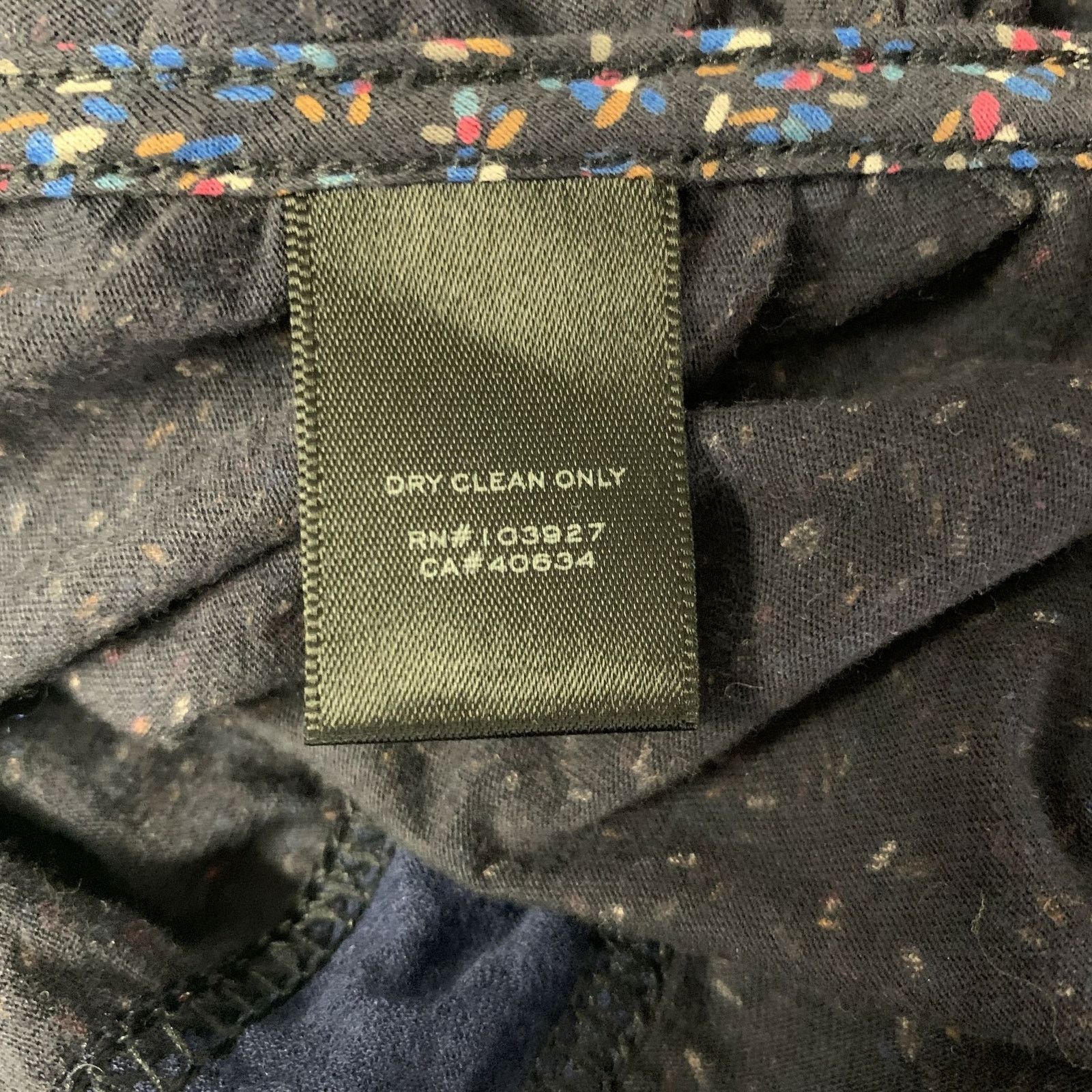 Marc by Marc Jacobs MARC by MARC JACOBS Size XS Navy Spotted Tank Casual Top Size XS / US 0-2 / IT 36-38 - 8 Thumbnail
