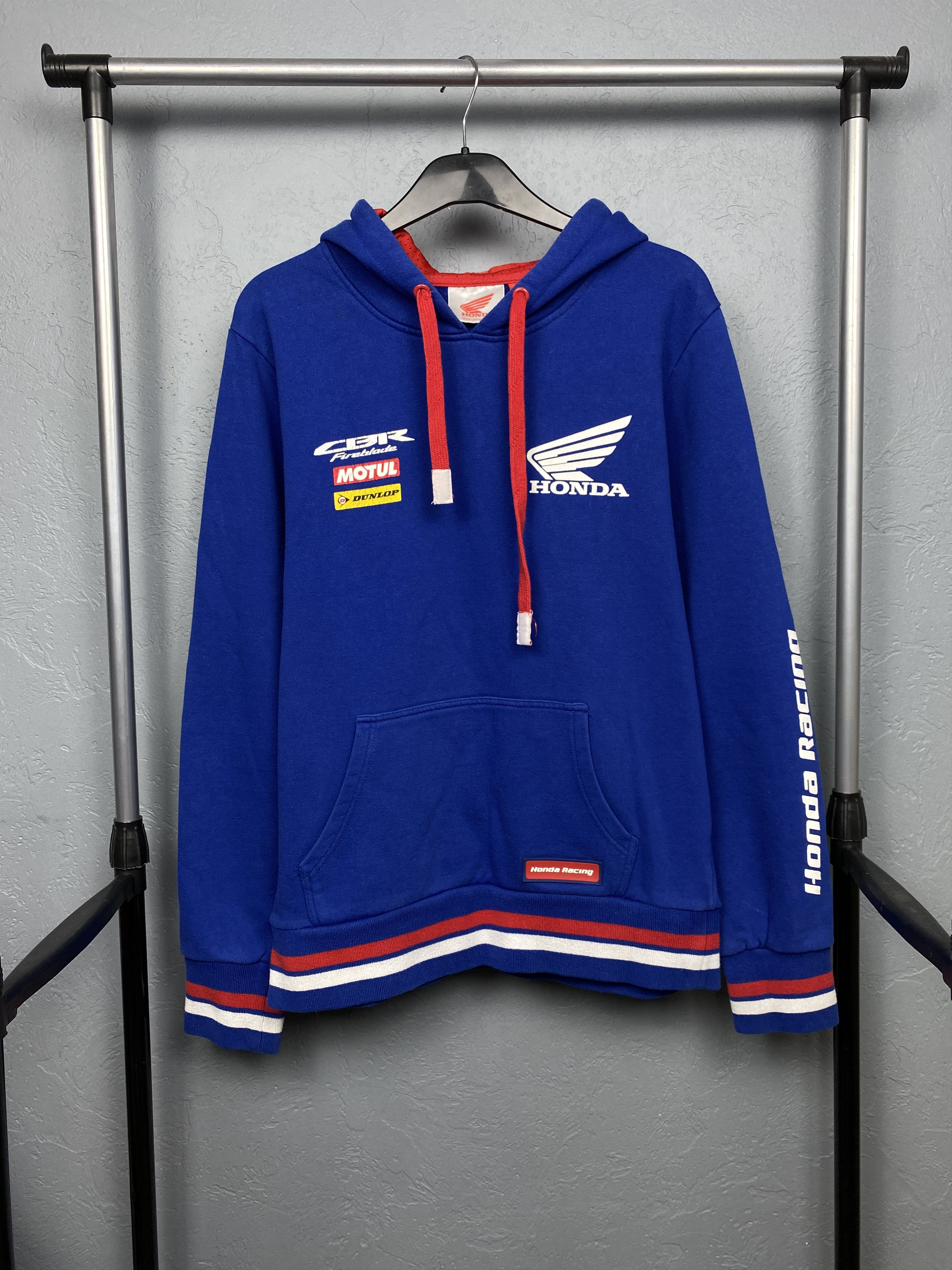 Honda × Vintage Honda Racing Team Vintage Mens Hoodie Size US L / EU 52-54 / 3 - 1 Thumbnail