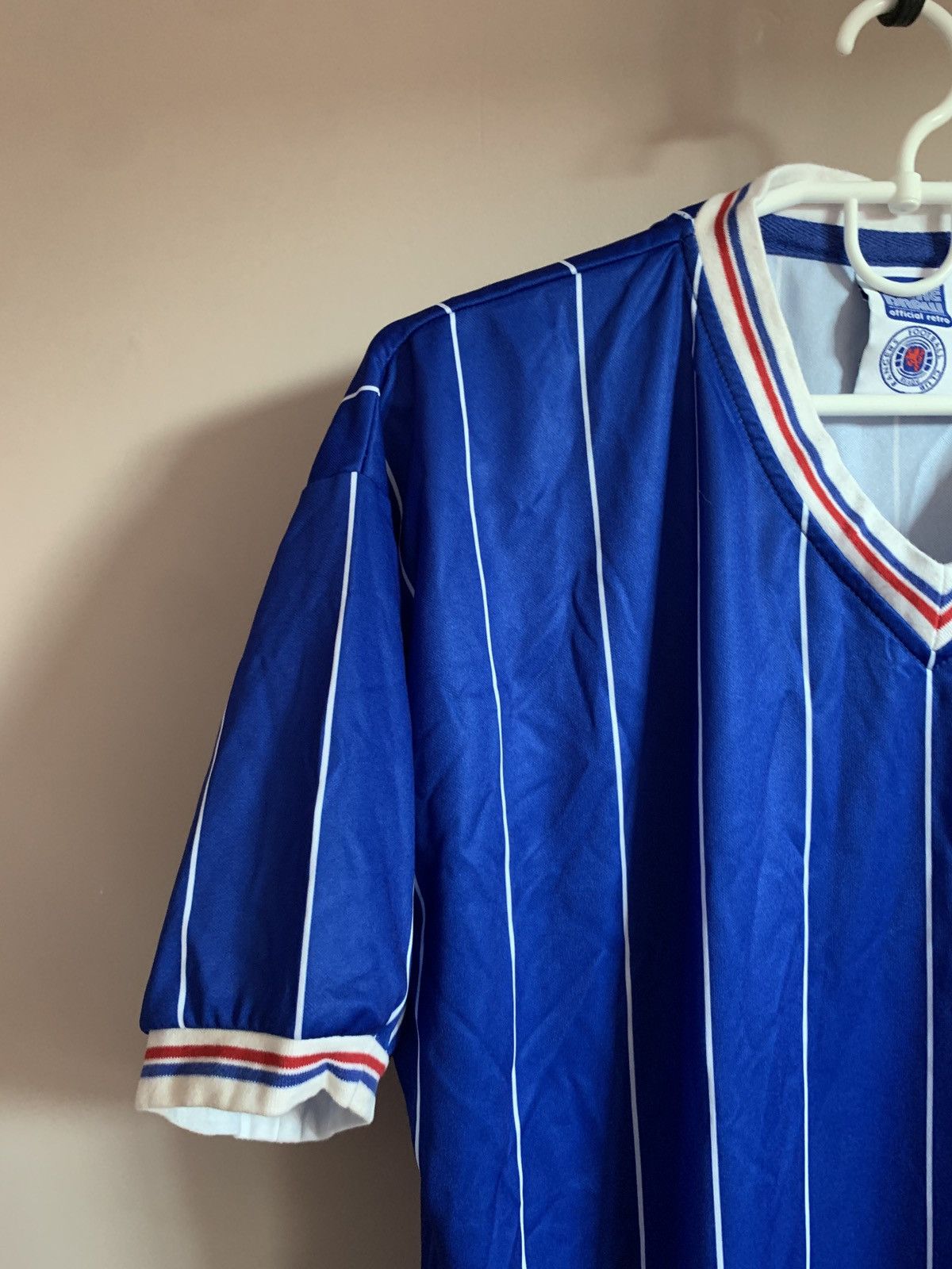 Other Glasgow Rangers 1983 Home Football Shirt Retro Score Draw L Size US L / EU 52-54 / 3 - 3 Thumbnail