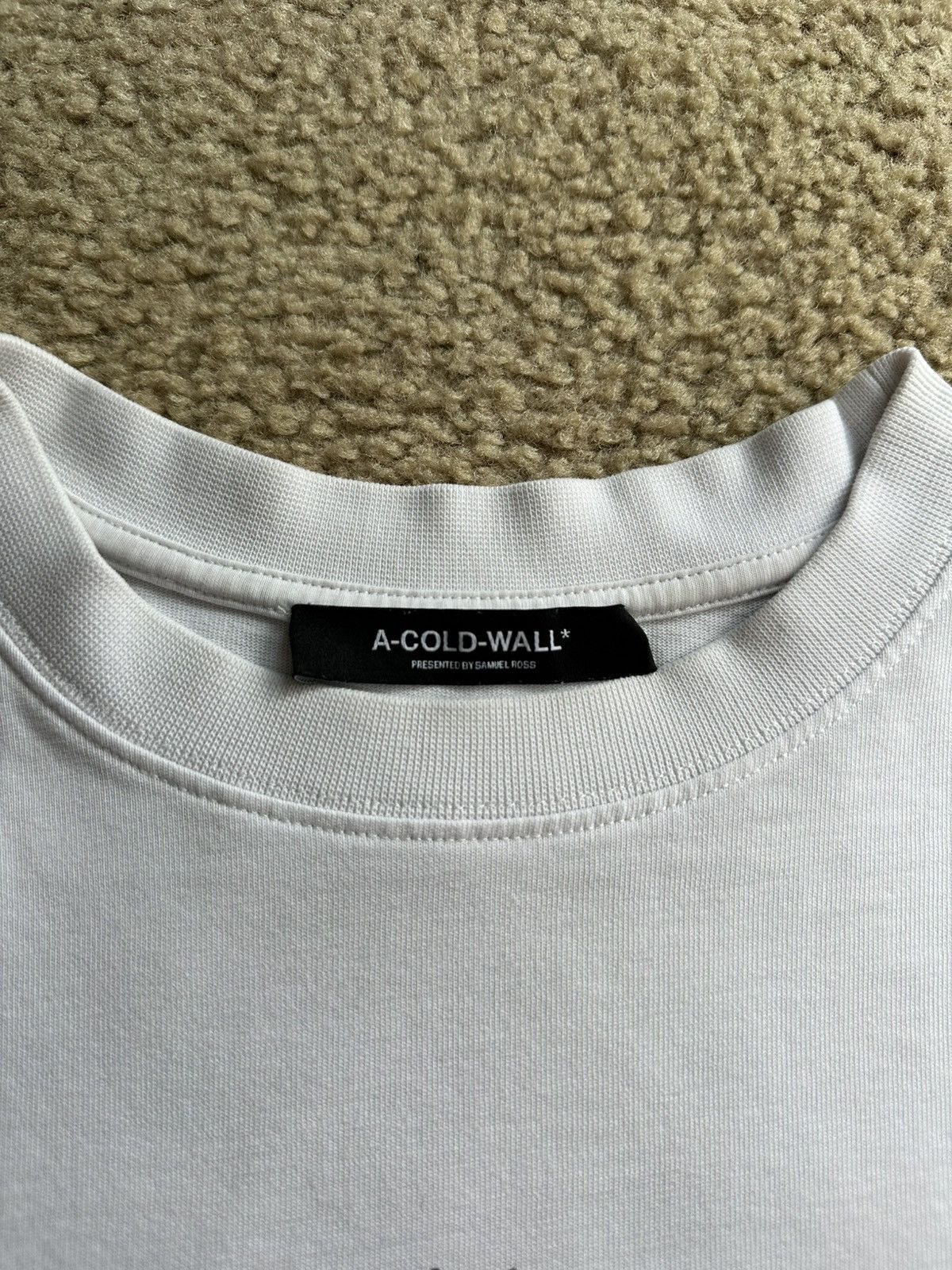 A-COLD-WALL* A-COLD-WALL* Brutalist T-Shirt - White Size US S / EU 44-46 / 1 - 4 Thumbnail