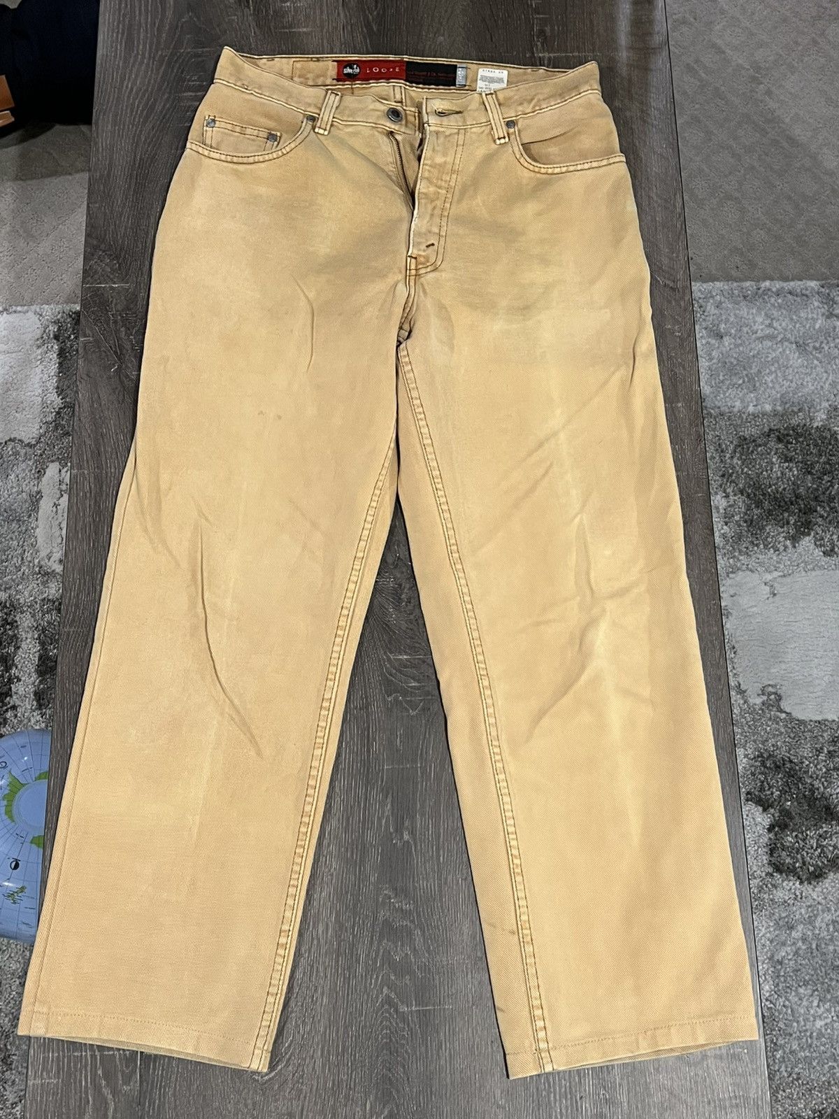 Levi's × Vintage Vintage Mustard Yellow Levis Silvertab Jeans Size US 29 - 1 Thumbnail
