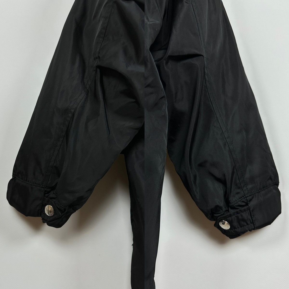 Prada Vintage Prada Nylon / Leather Jacket Coat + Lining Size US XL / EU 56 / 4 - 19 Thumbnail