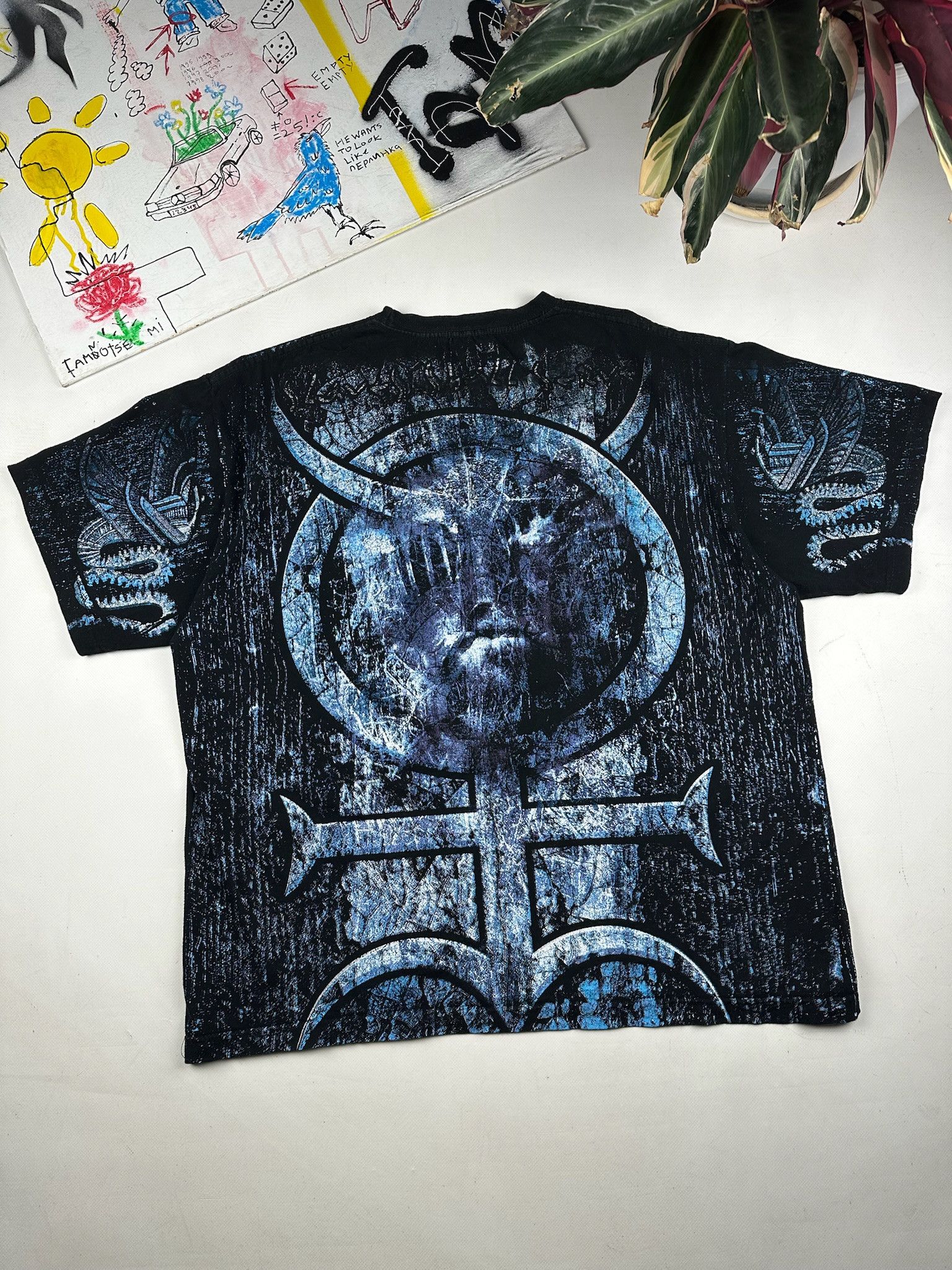 Band Tees Vintage Behemoth Allover Printed Band T Shirt Size US XL / EU 56 / 4 - 3 Thumbnail