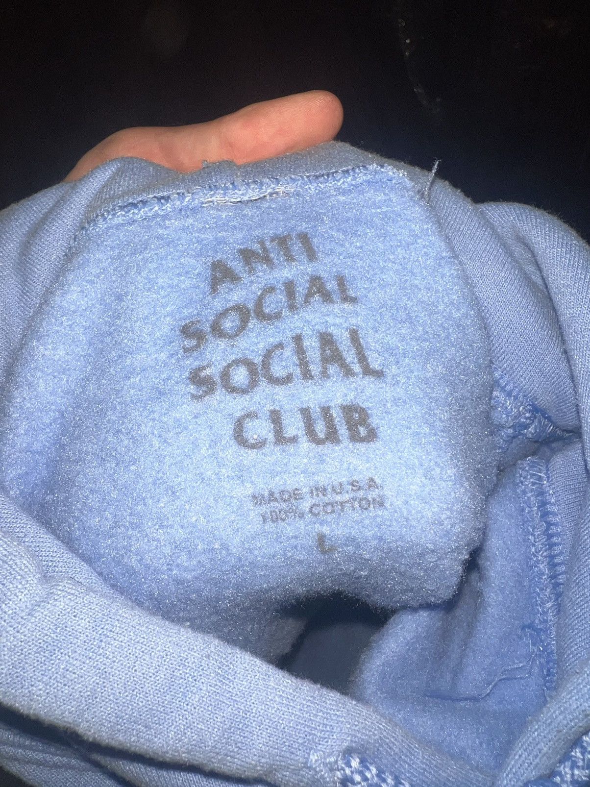 Anti Social Social Club Anti social social club blue Size US L / EU 52-54 / 3 - 6 Thumbnail
