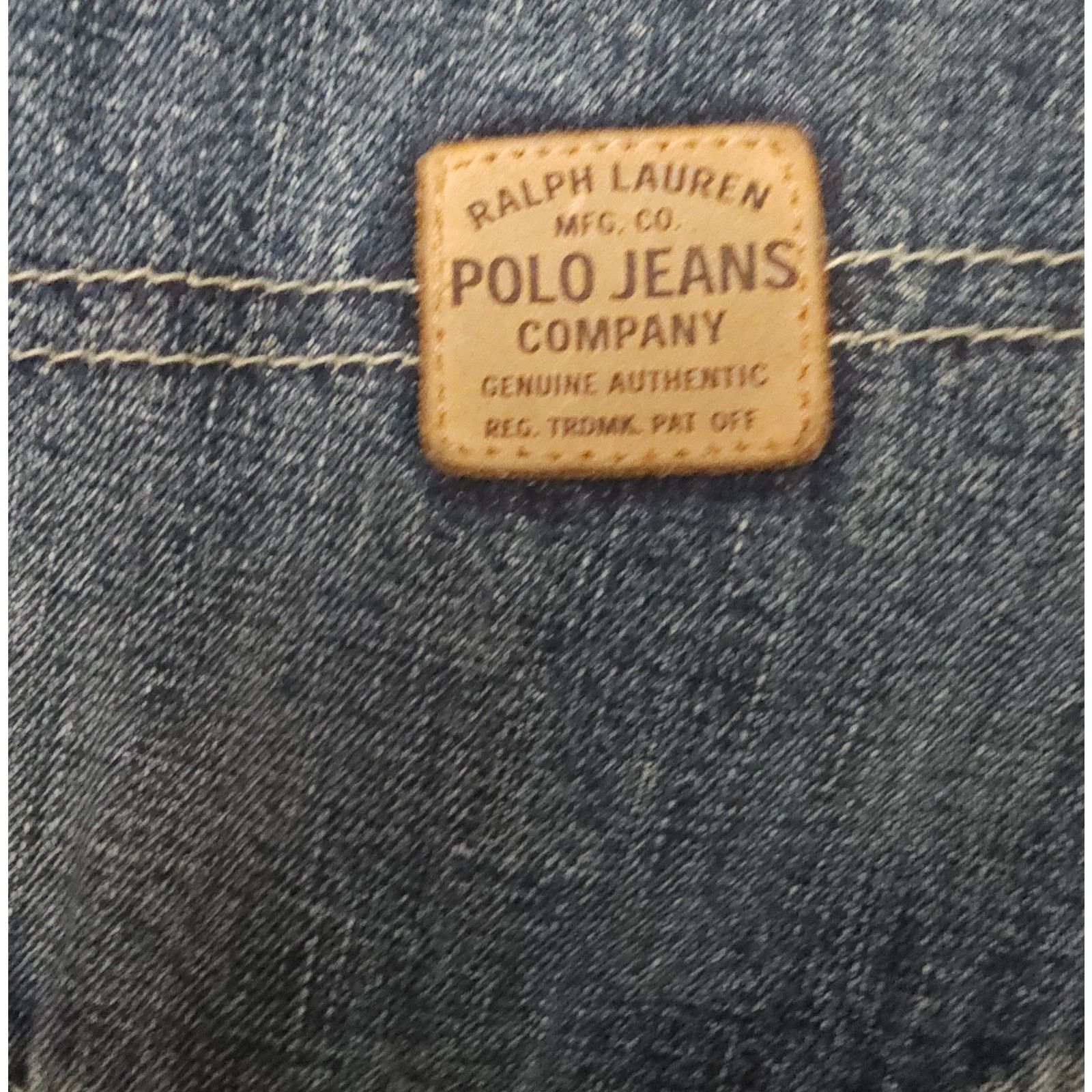 Polo Ralph Lauren POLO by RALPH LAUREN cargo BAGGY Vintage jeans Size 29 Size US 29 - 8 Thumbnail