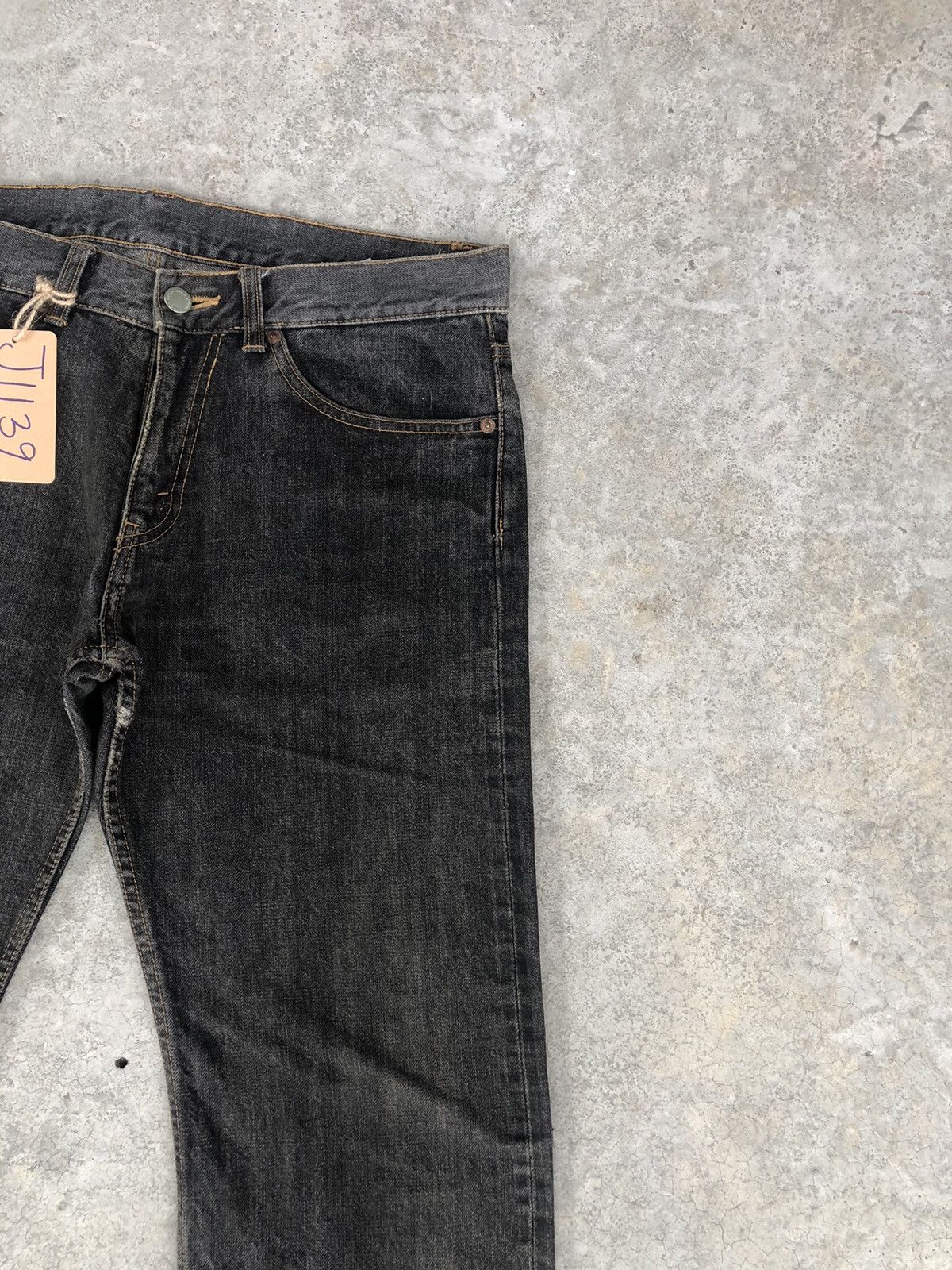 Comme des Garcons Comme des Garcons Homme Selvedge Denim Distressed Jeans Size US 32 / EU 48 - 5 Thumbnail
