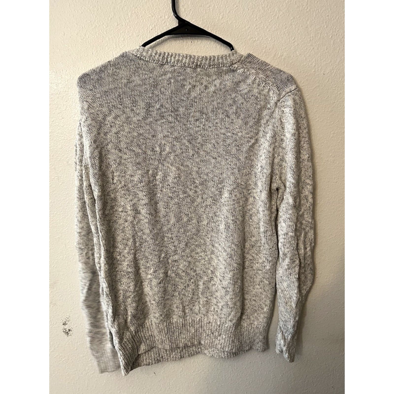 Express Express Sweater Men’s Sz Small Gray Knit Pullover Ribbed Crewneck Size US S / EU 44-46 / 1 - 2 Thumbnail