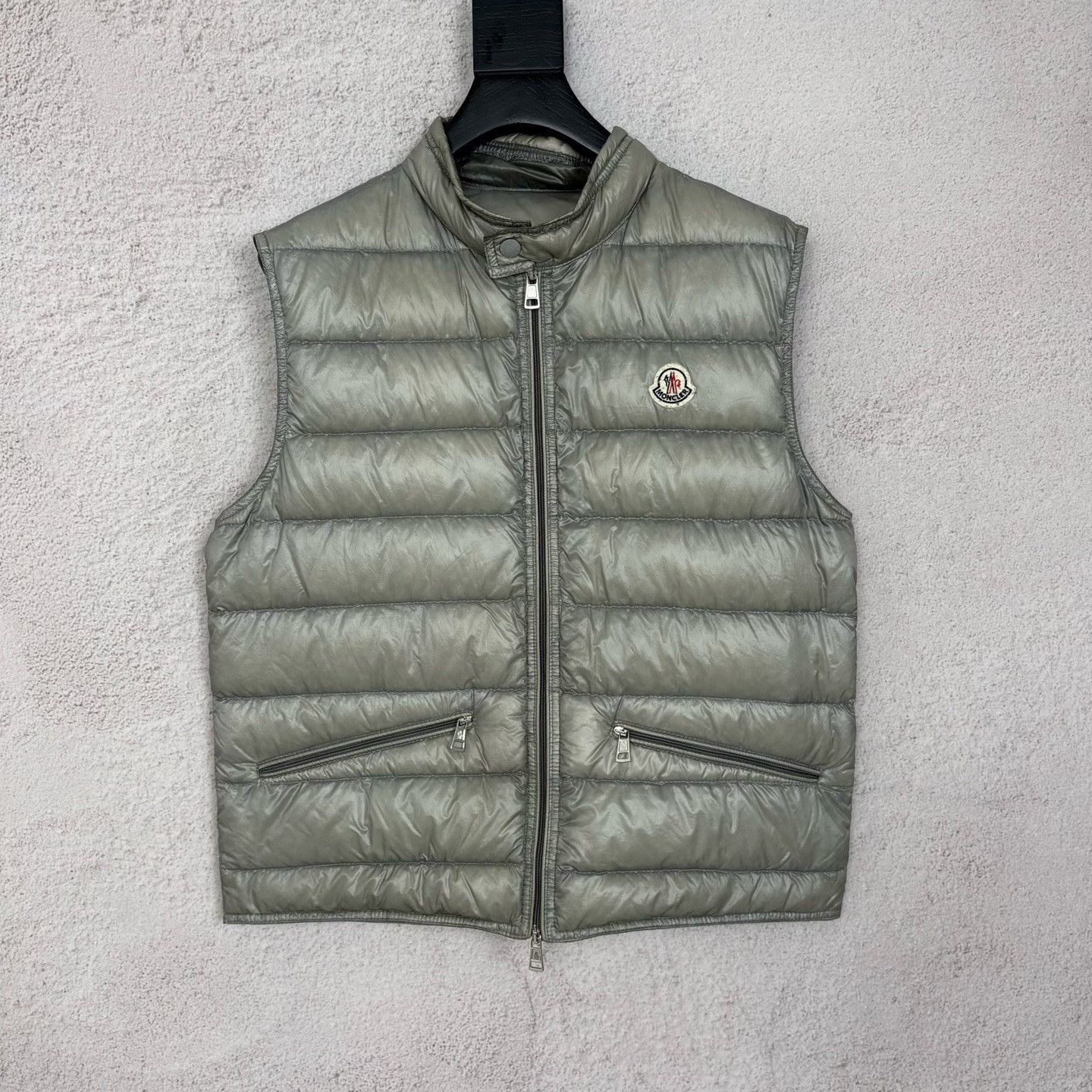 Moncler Moncler Down Green Vest s Men Size US S / EU 44-46 / 1 - 1 Thumbnail