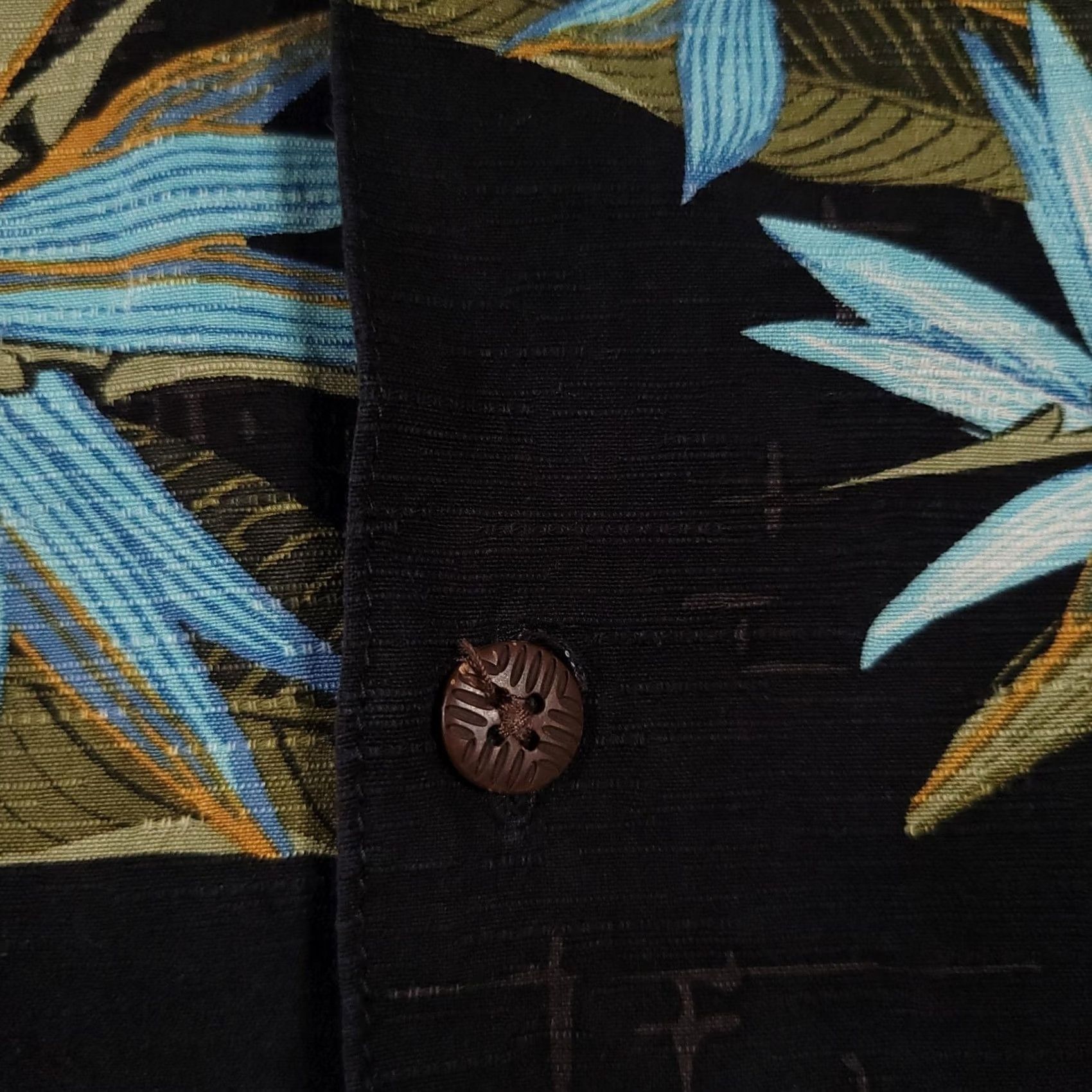Vintage Paradise Collection Silk Hawaiian Camp Shirt Button Up Mens XL Resort Grunge Size US XL / EU 56 / 4 - 6 Thumbnail