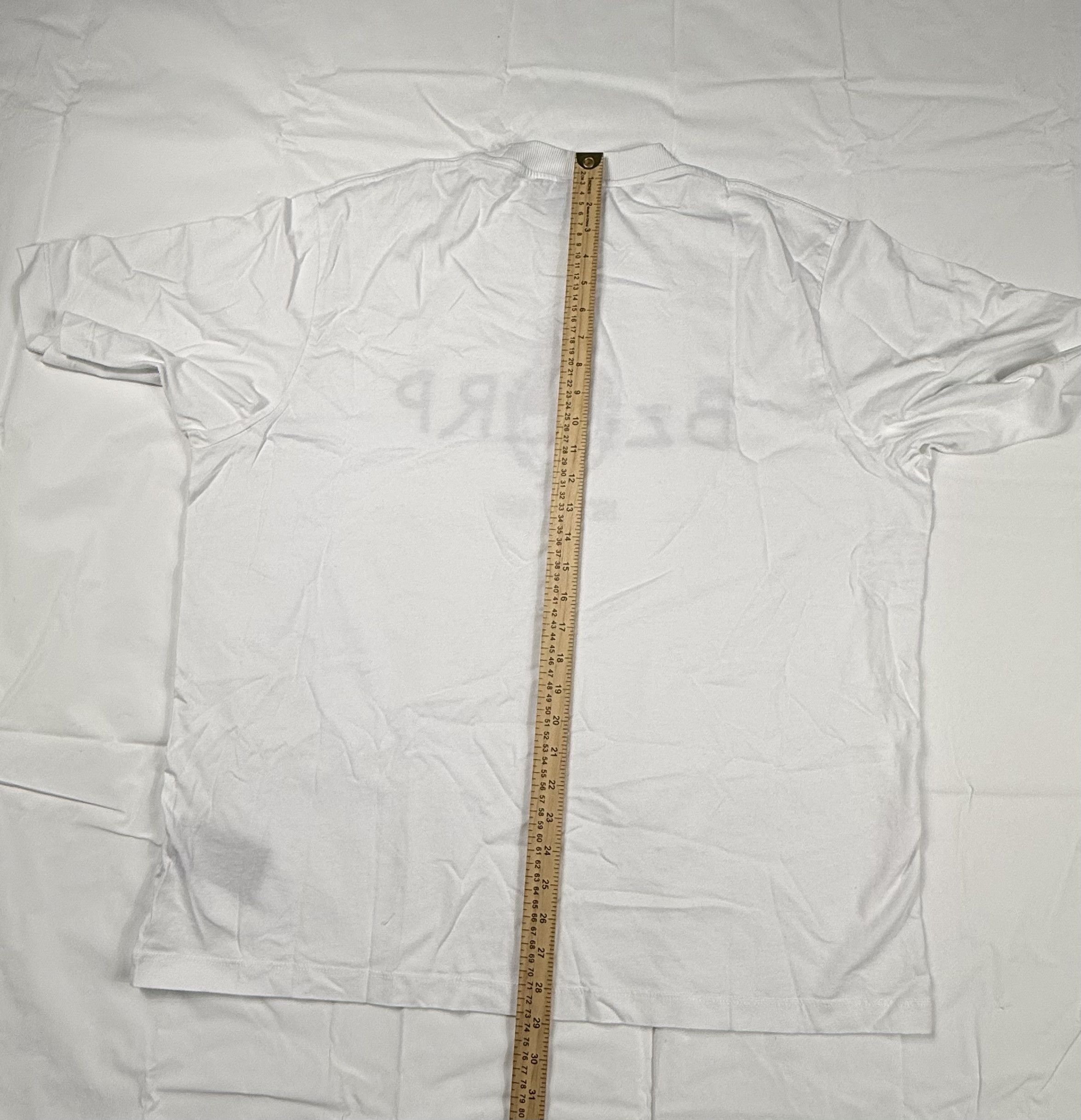Marcelo Burlon Marcelo Burlon County of Milan BZRP Pixel White T-Shirt Size US L / EU 52-54 / 3 - 10 Thumbnail