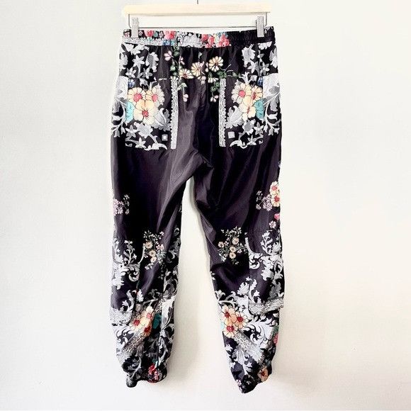 Johnny Was Vintage Johnny Was Cargo Joggers Drawstring Floral Pants Bla Size 28" / US 6 / IT 42 - 5 Thumbnail