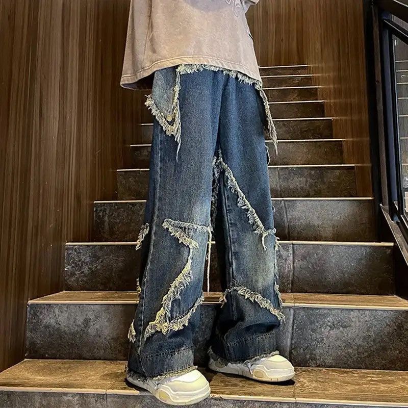 Denime × Vintage Heavy Industry High Street Jeans Size US 32 / EU 48 - 3 Thumbnail