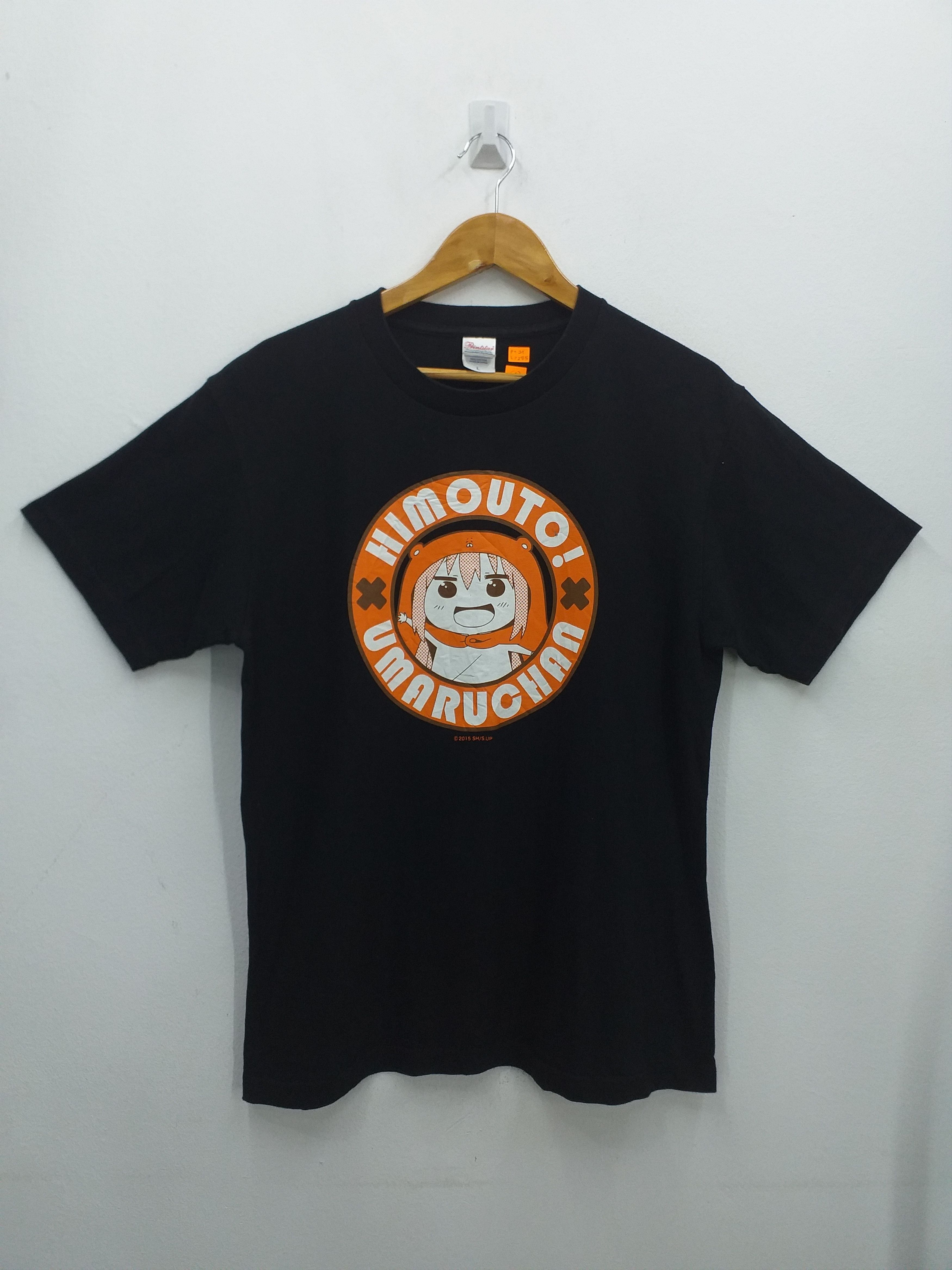 Anime Vintage Himauto Umaruchan Anime Japanesse Large T-Shirt C084 Size US L / EU 52-54 / 3 - 1 Thumbnail