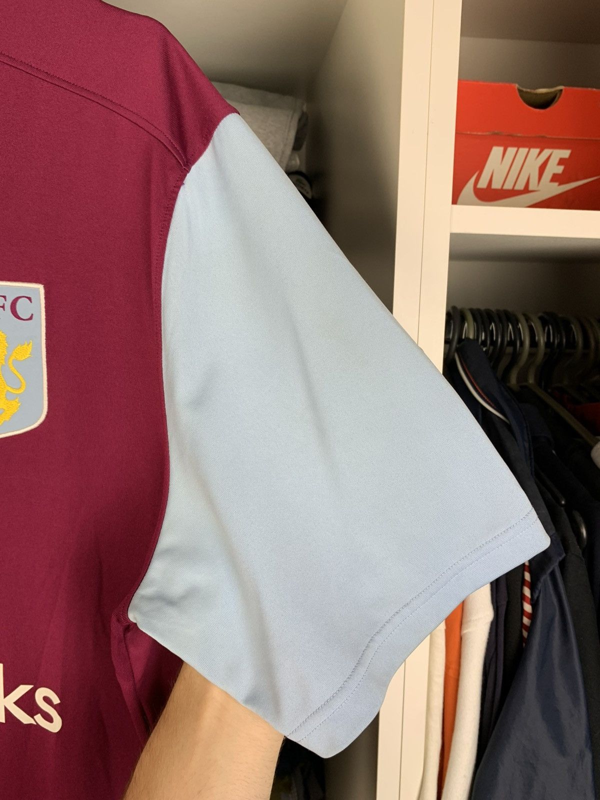 Under Armour Under Armour Aston Villa 2016 2017 Soccer Football Jersey Size US XL / EU 56 / 4 - 12 Thumbnail