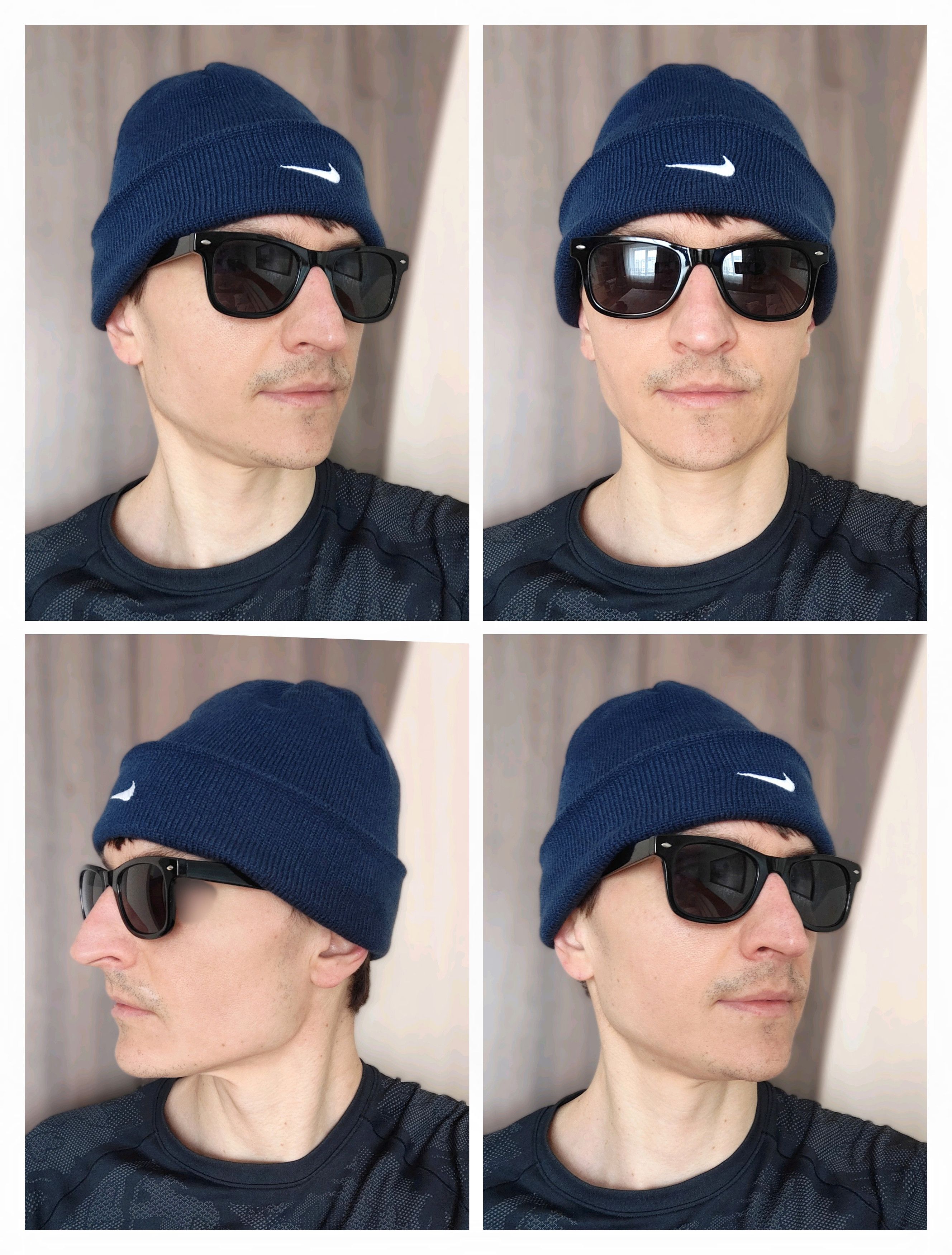 Nike Vintage Nike Reversible Beanie Hat Swoosh Logo Y2K 90s Size ONE SIZE - 3 Thumbnail