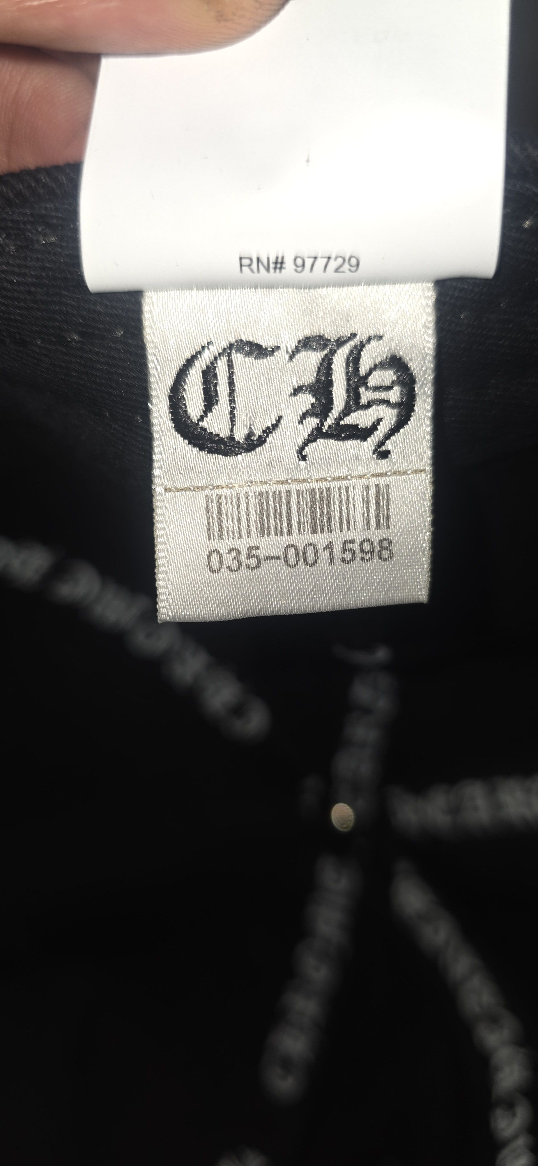 Chrome Hearts Denim Horseshoe Baseball Cap Size ONE SIZE - 7 Thumbnail