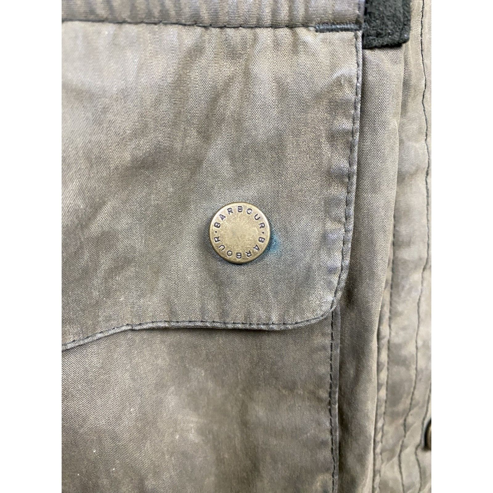 Barbour Barbour Brittania Green Waxed Winter Insulated Parka Jacket Size M / US 6-8 / IT 42-44 - 13 Thumbnail