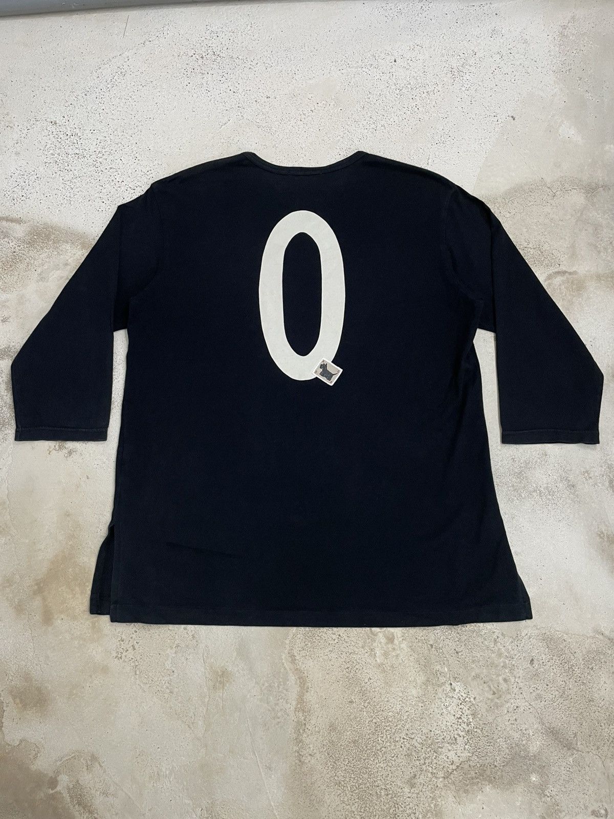 Japanese Brand Atsuki Onishi AO Spellout Puppy Graphic 3Q Sleeve Size US L / EU 52-54 / 3 - 10 Thumbnail