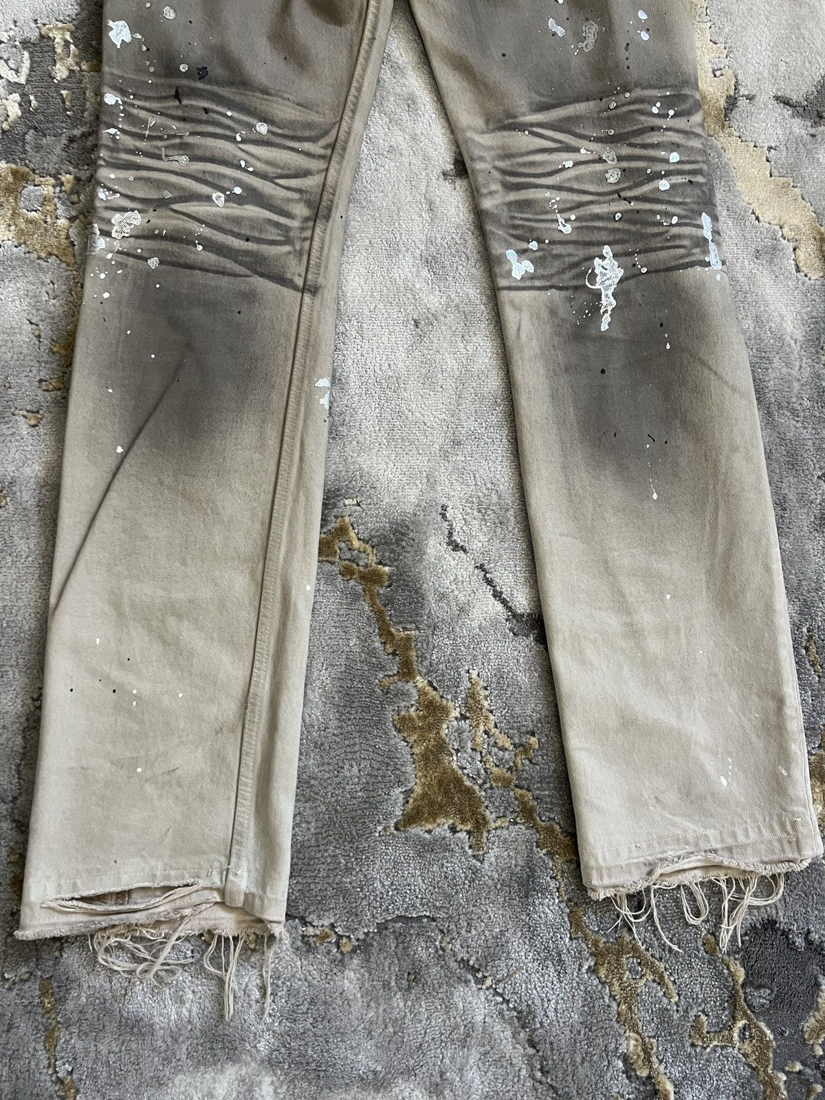 Levi's No Maintenance x Levi’s 501 Paint Splattered Jeans Size US 32 / EU 48 - 3 Thumbnail