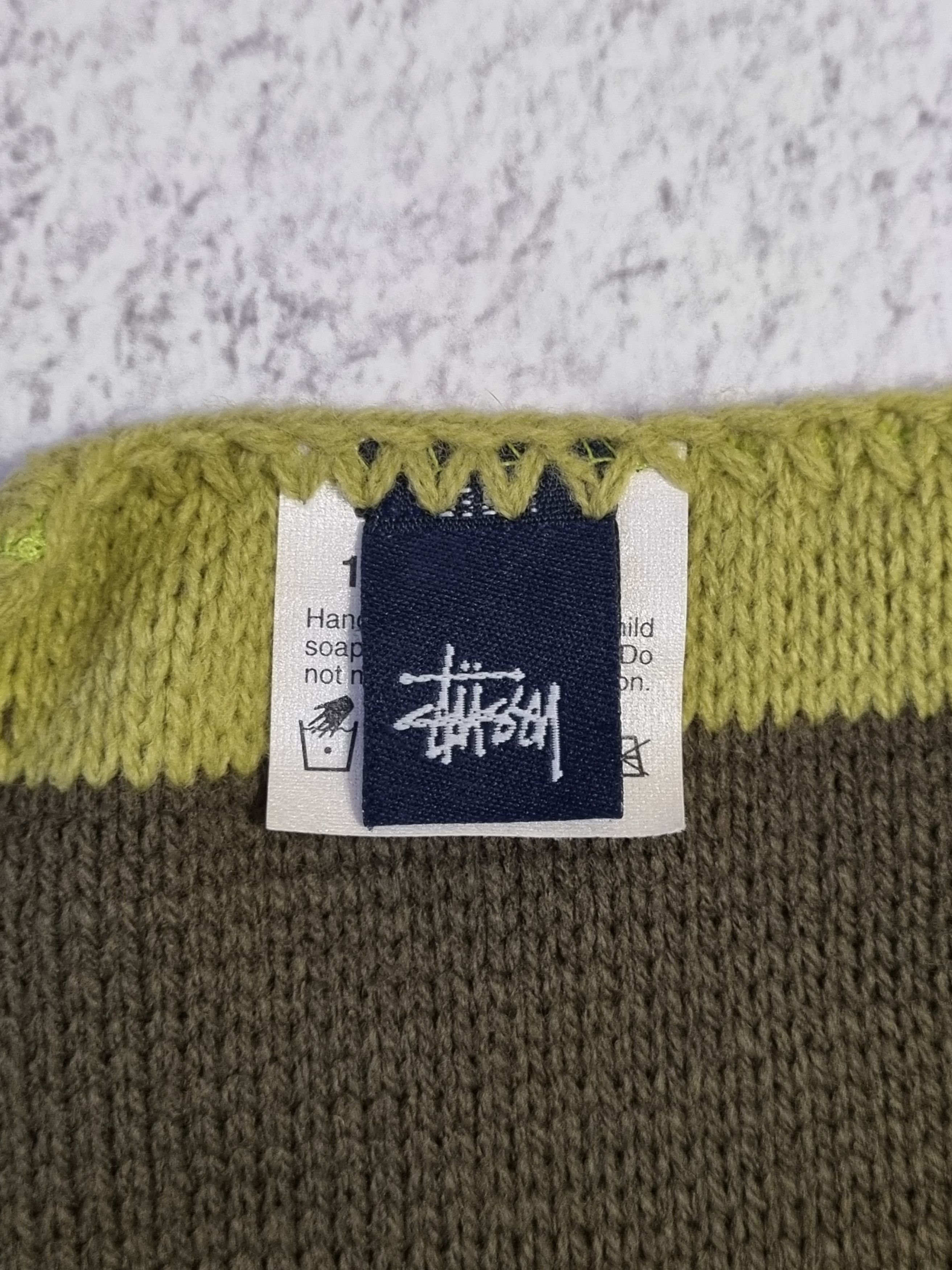 Stussy Stussy Vintage Striped Scarf Made in USA Size ONE SIZE - 6 Thumbnail